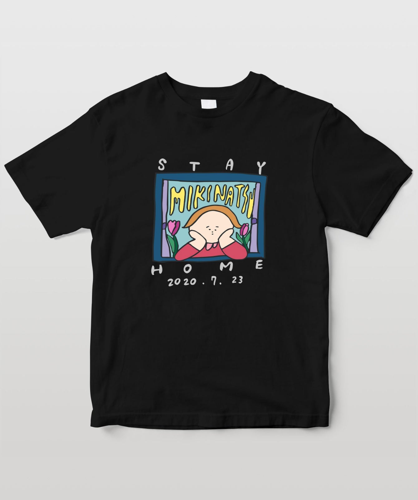 なつみの日(7/23)生配信ライブ みきなつ祭り~第二回~ オリジナルT 四角ver.