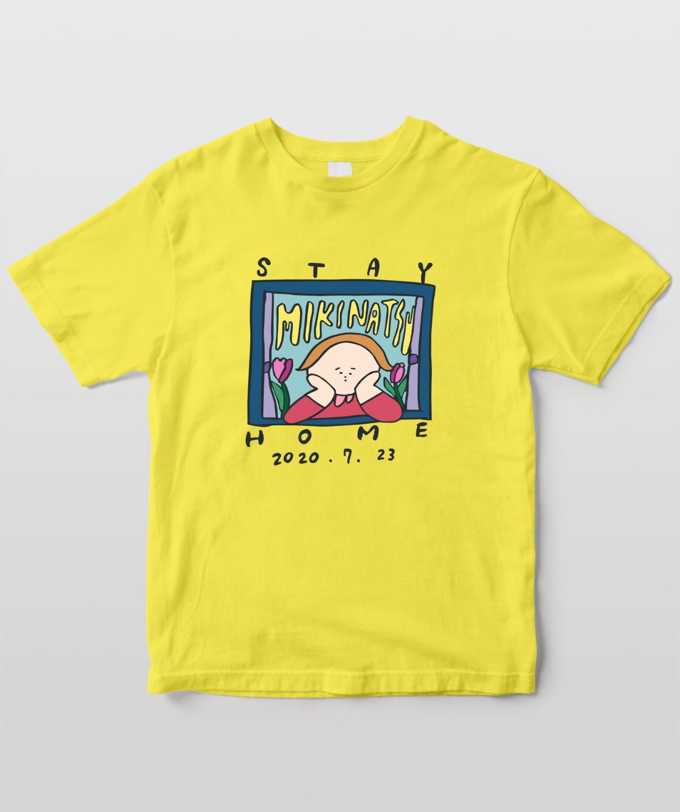 なつみの日(7/23)生配信ライブ みきなつ祭り~第二回~ オリジナルT 四角ver.