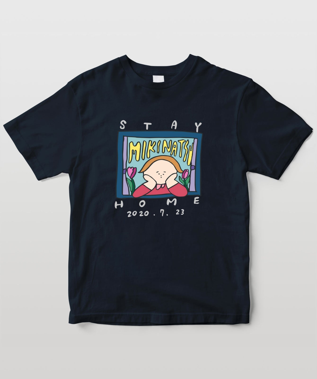 なつみの日(7/23)生配信ライブ みきなつ祭り~第二回~ オリジナルT 四角ver.