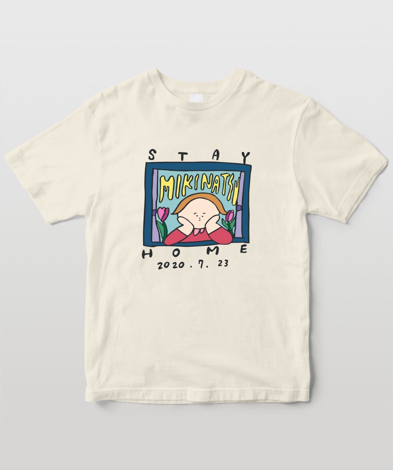 なつみの日(7/23)生配信ライブ みきなつ祭り~第二回~ オリジナルT 四角ver.