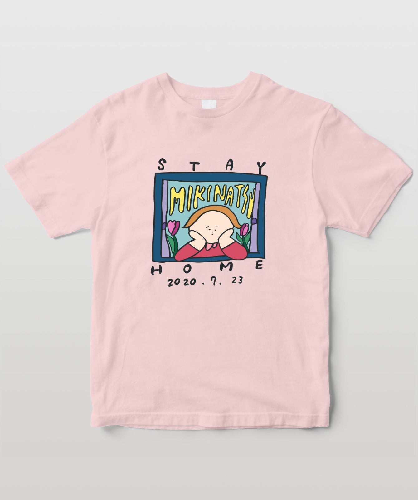 なつみの日(7/23)生配信ライブ みきなつ祭り~第二回~ オリジナルT 四角ver.