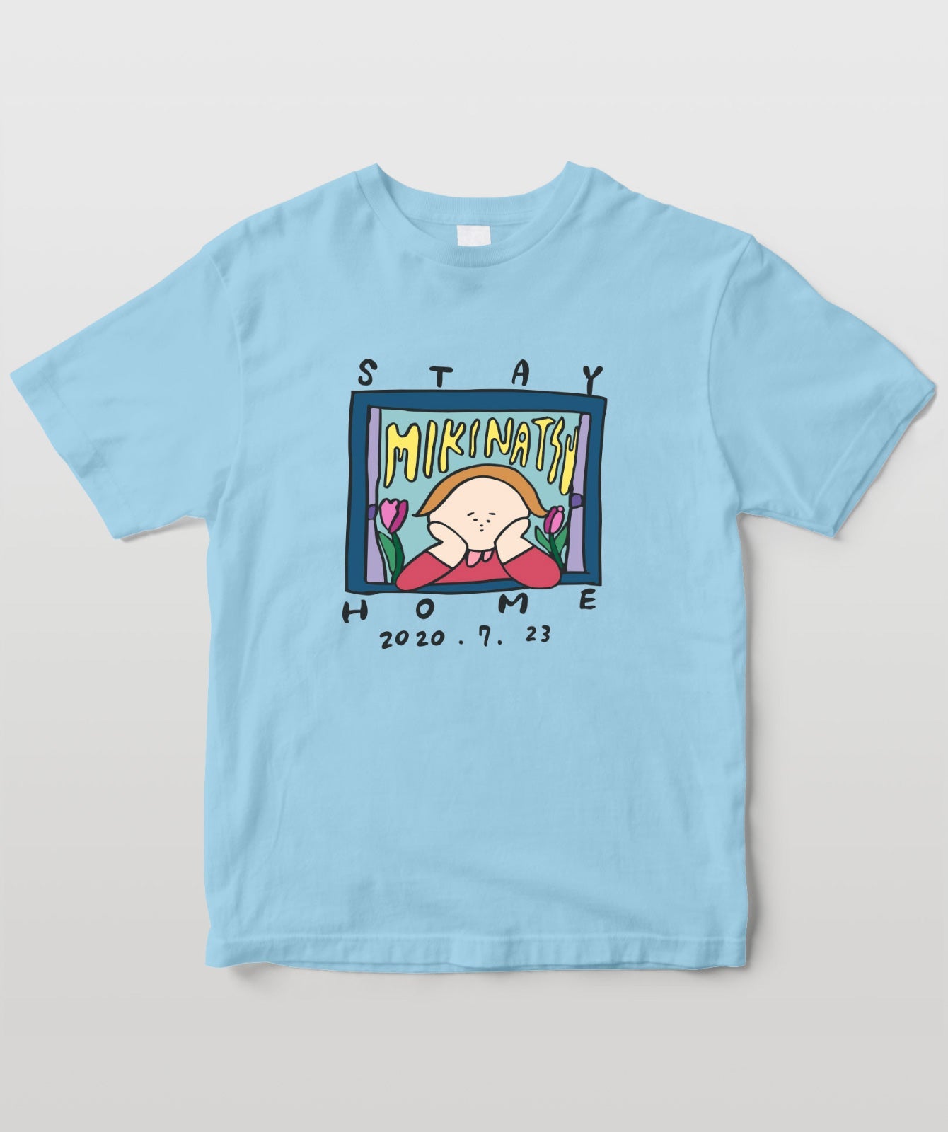 なつみの日(7/23)生配信ライブ みきなつ祭り~第二回~ オリジナルT 四角ver.