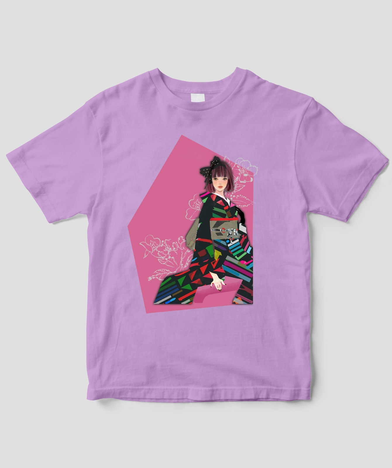 オリジナルカバーイラストTシャツ Type E