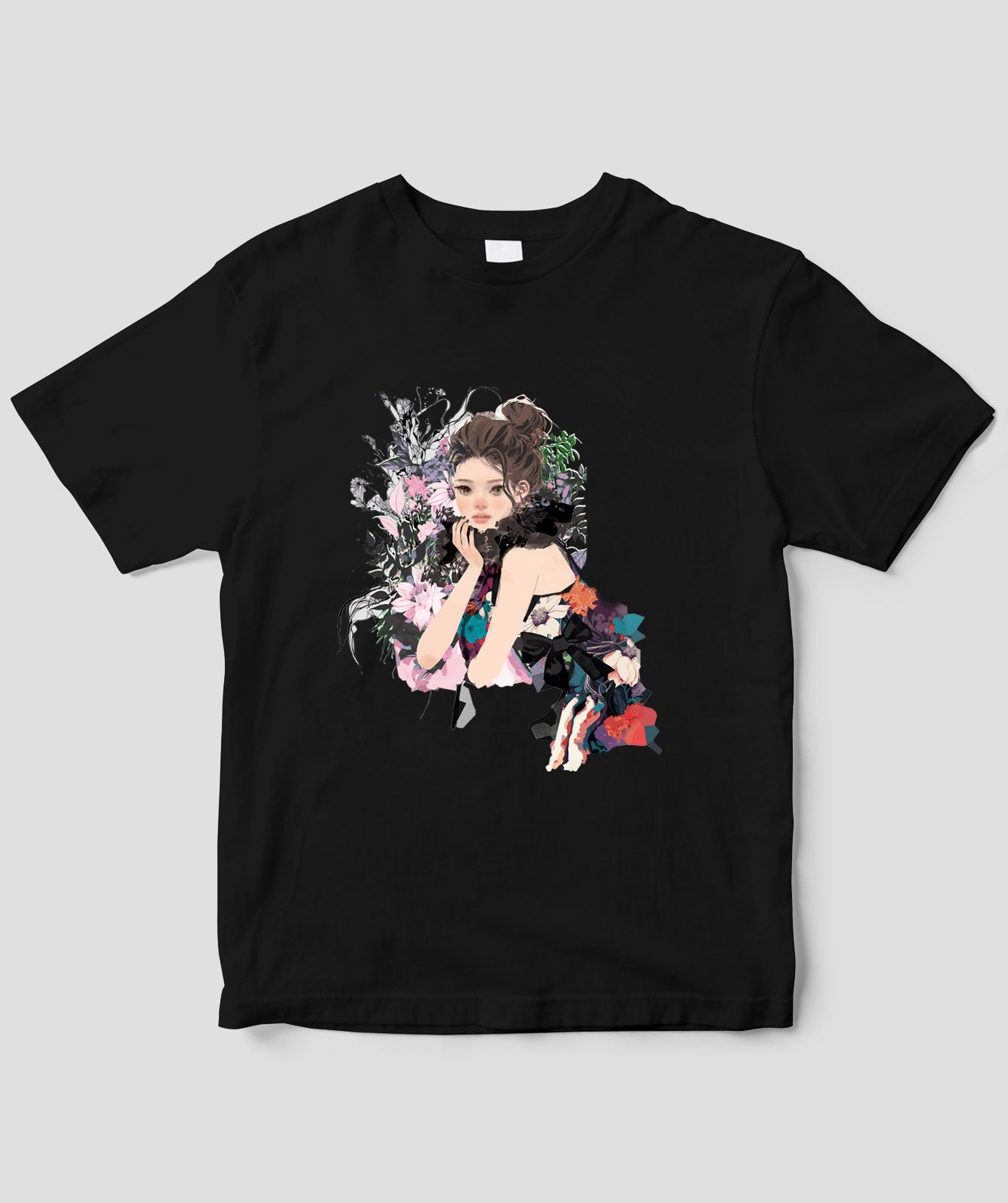 オリジナルカバーイラストTシャツ Type F