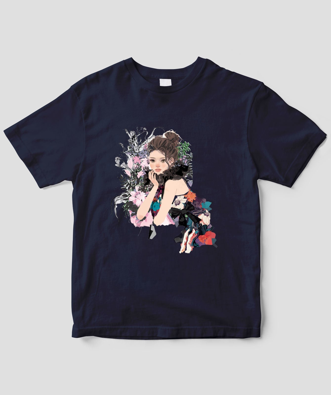 オリジナルカバーイラストTシャツ Type F