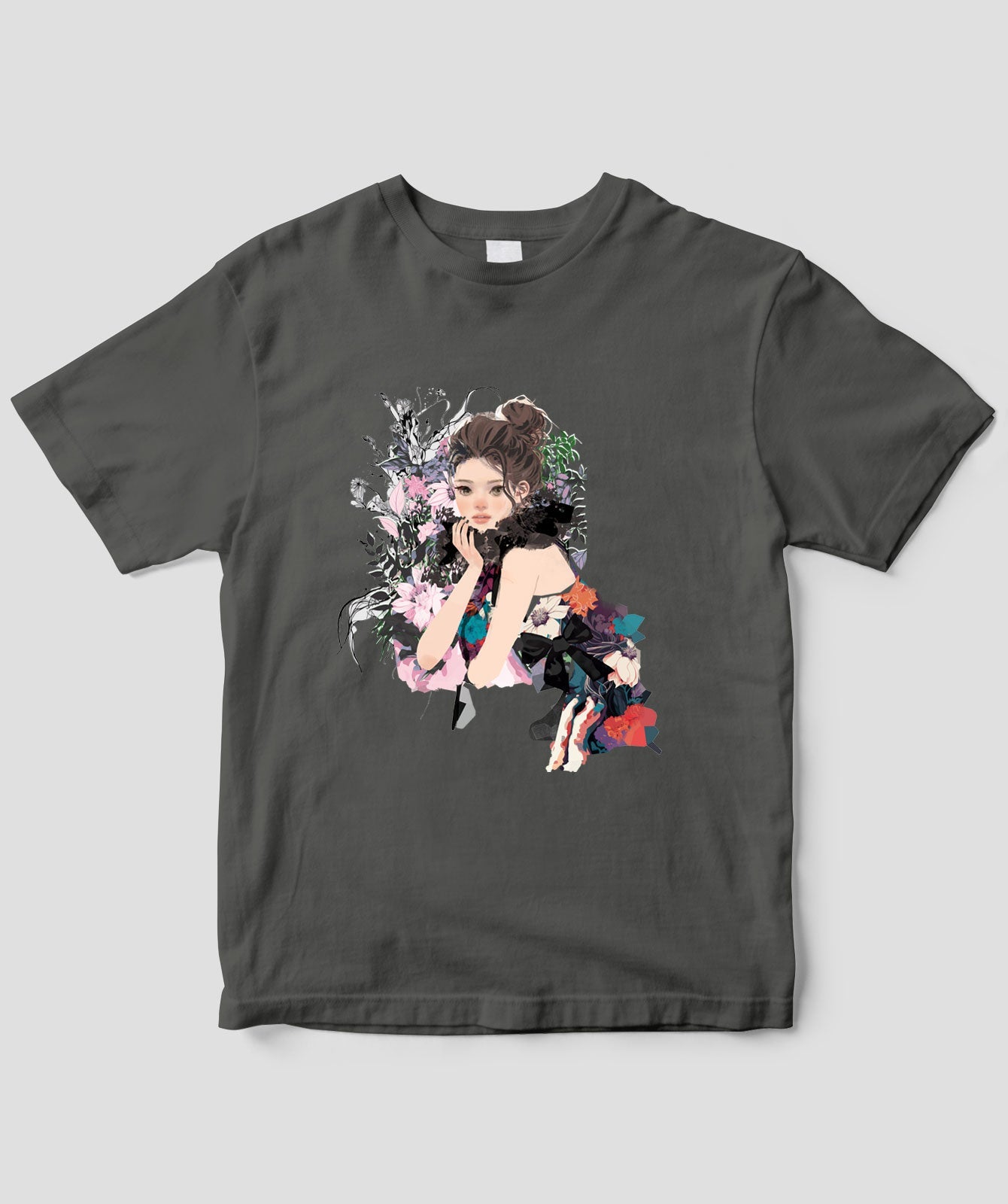 オリジナルカバーイラストTシャツ Type F