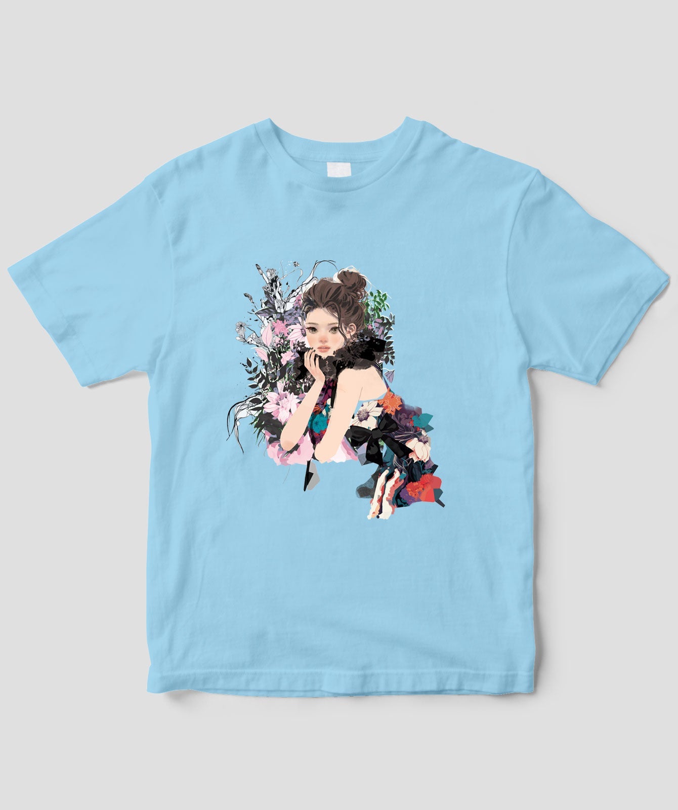 オリジナルカバーイラストTシャツ Type F