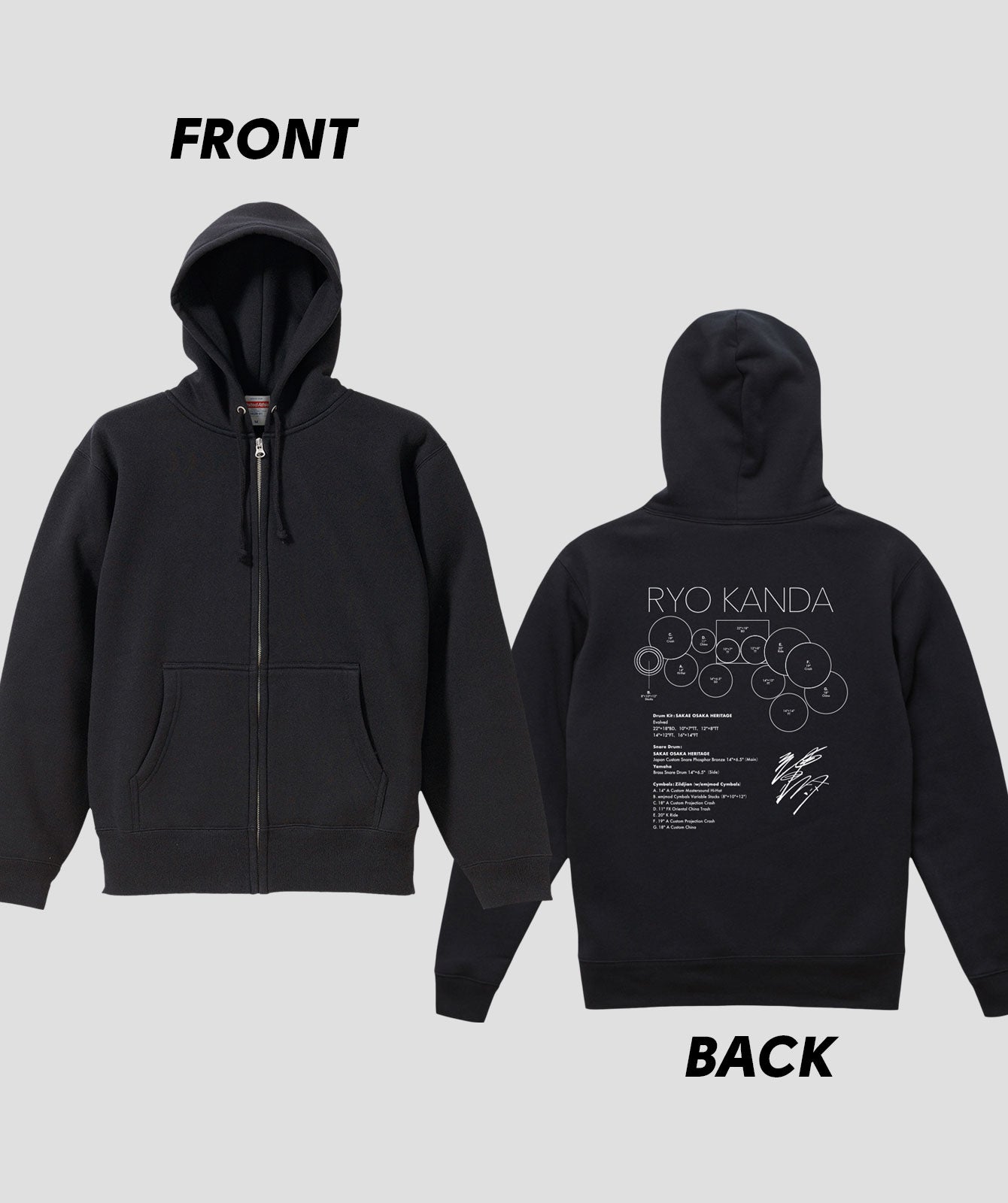 Drummer's Set Up Vol.08 神田 リョウ “Hoodie”