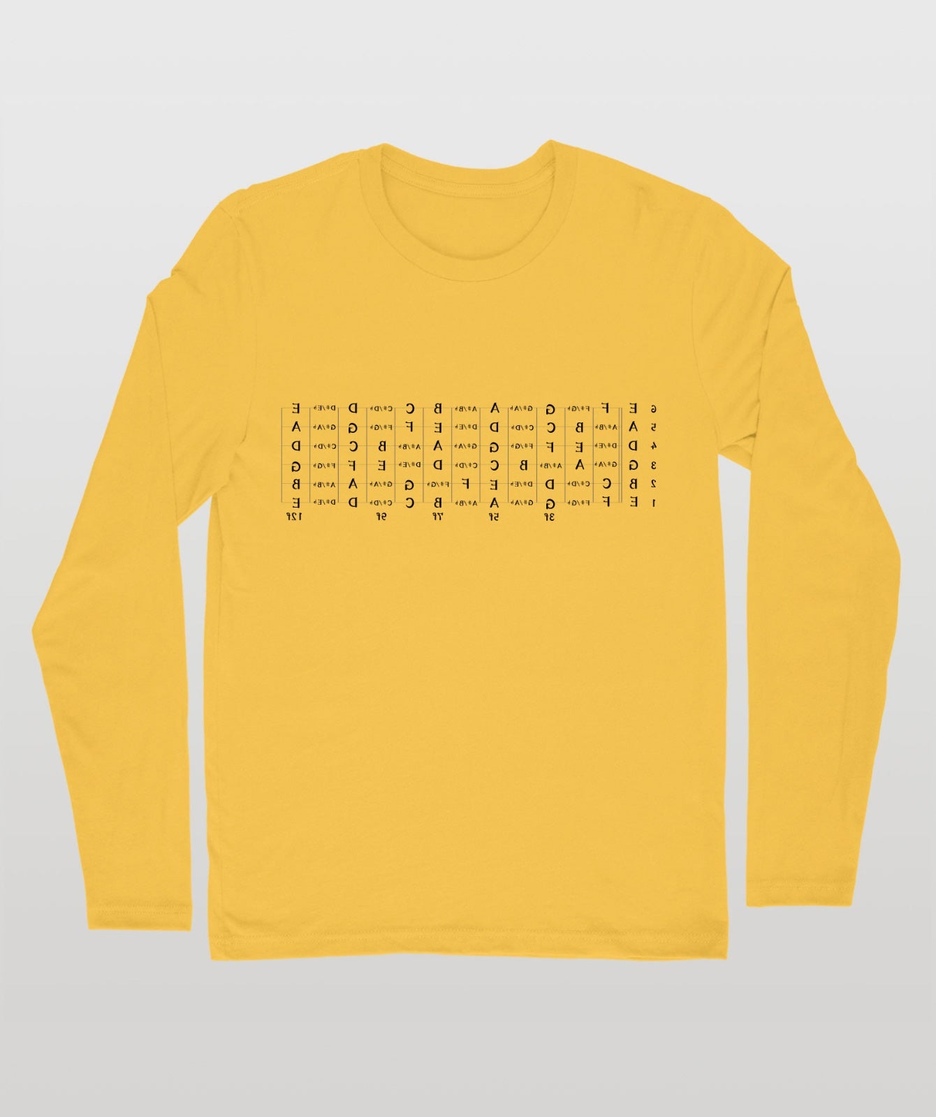 指板の音をカンニング!ギター編 左右反転(ロンT)