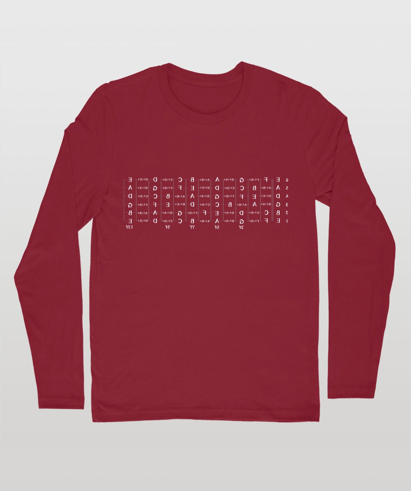 指板の音をカンニング!ギター編 左右反転(ロンT)