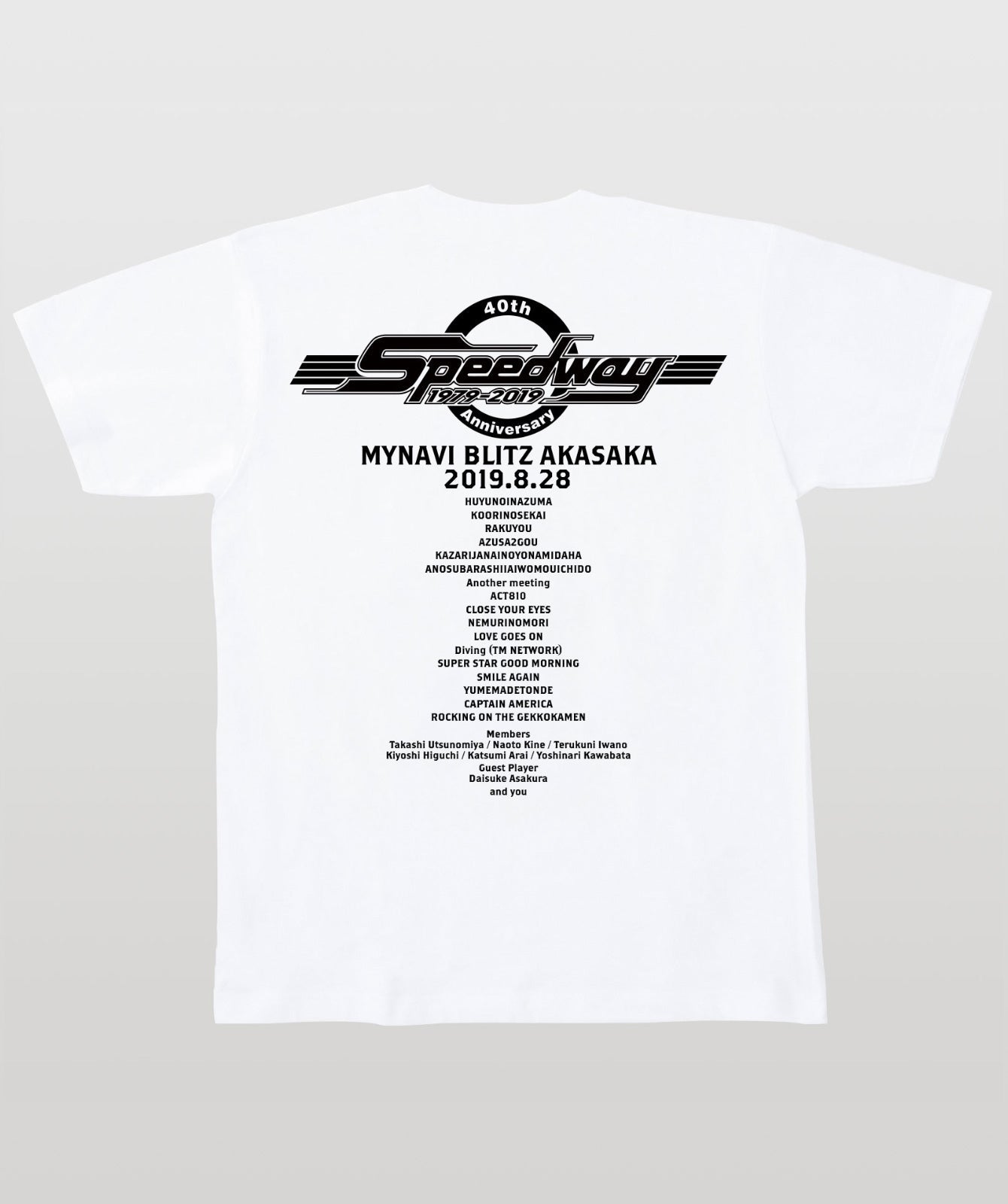 40thメモリアルTシャツ Type A