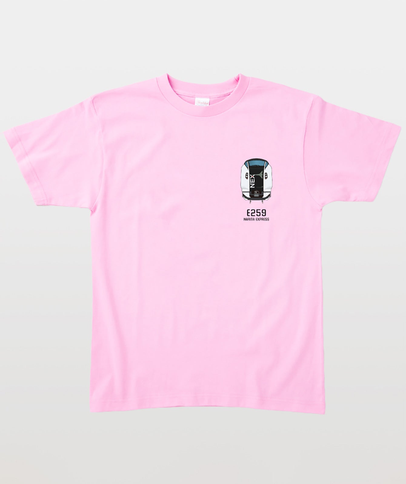 電車の顔図鑑Tシャツ E259系成田エクスプレス Type B