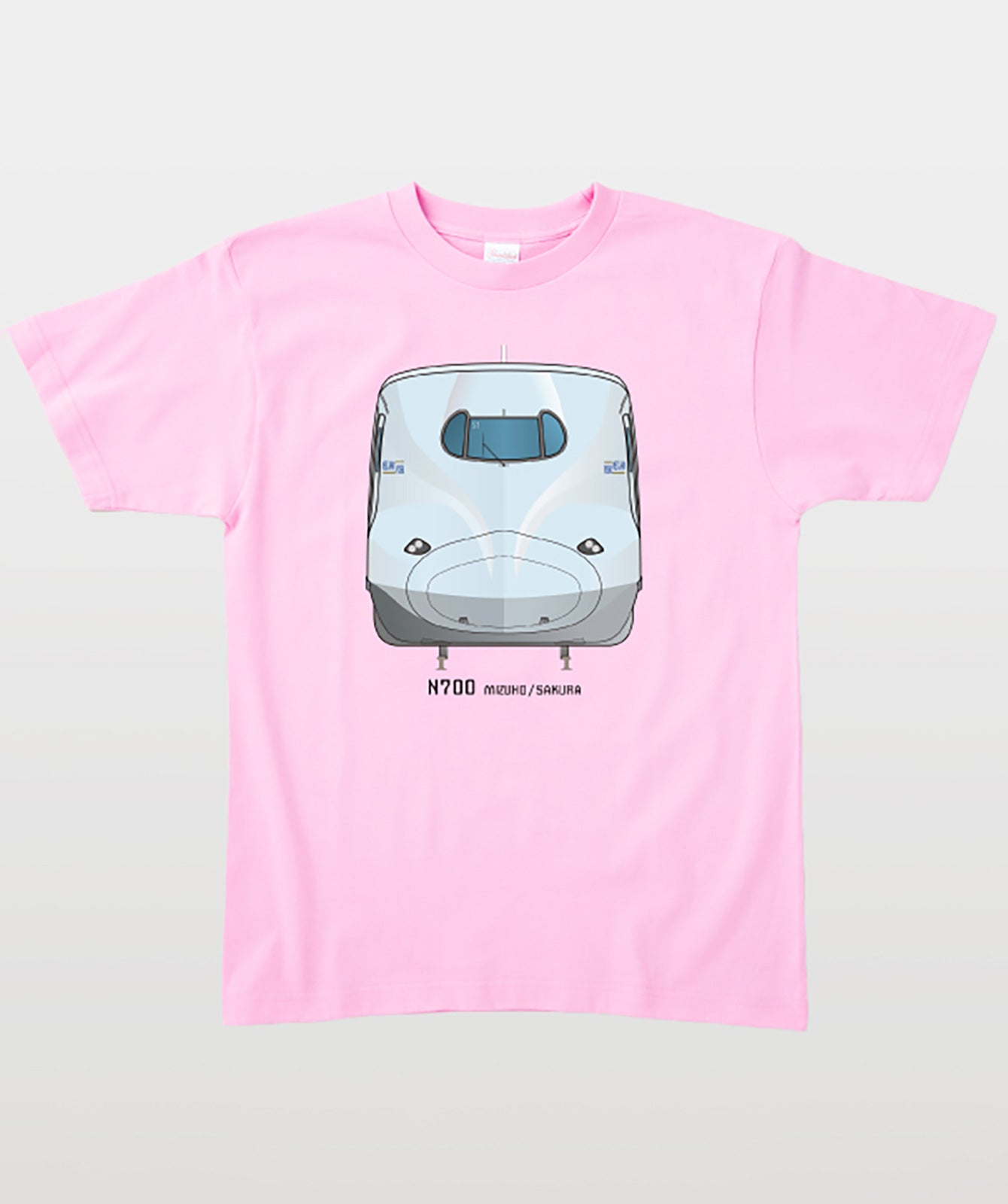 電車の顔図鑑Tシャツ N700系みずほ/さくら Type A