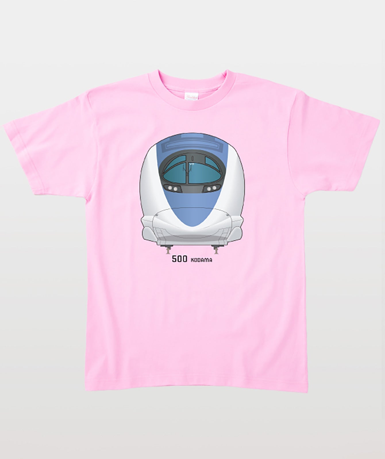 電車の顔図鑑Tシャツ 500系こだま Type A