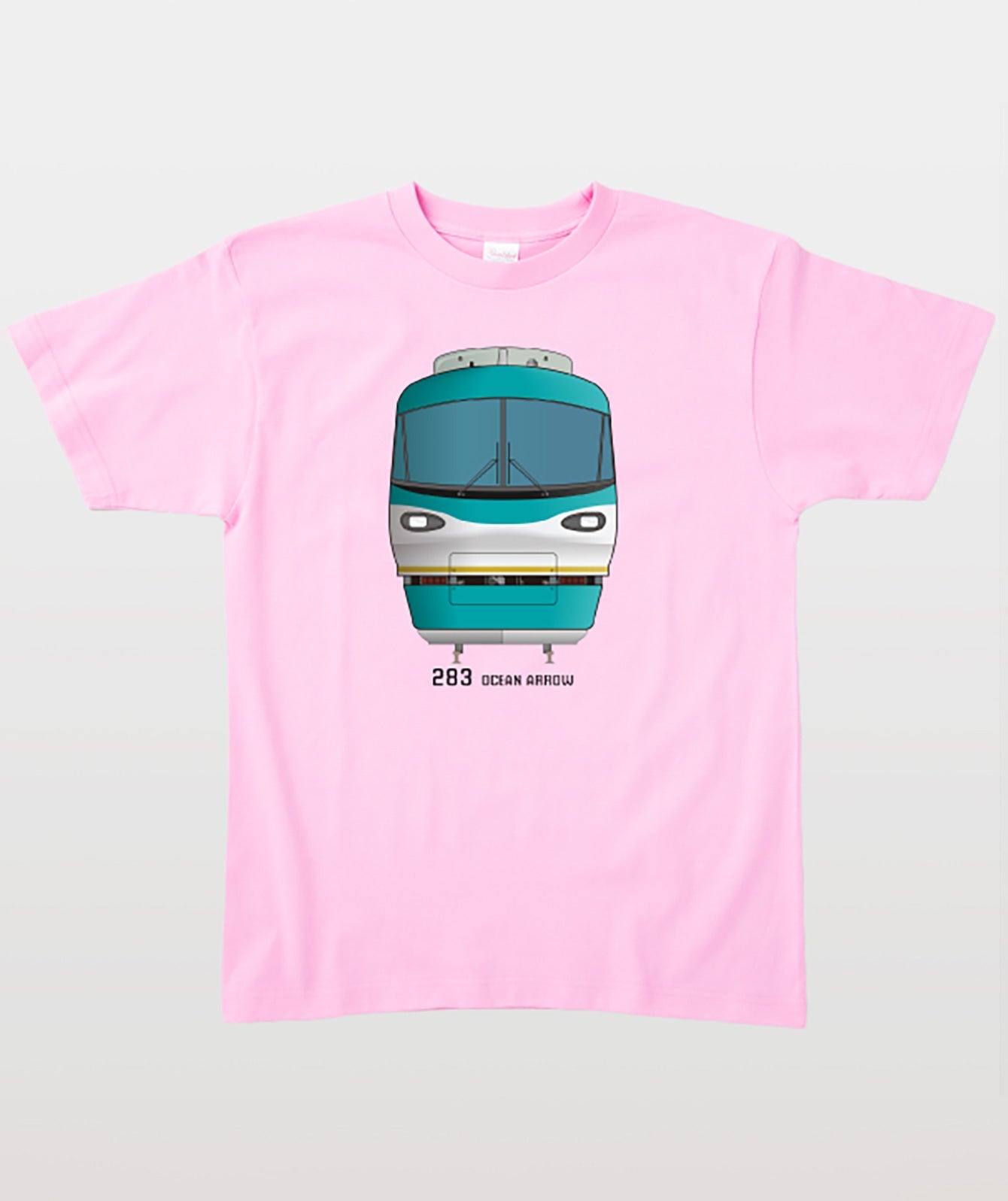 電車の顔図鑑Tシャツ 283系オーシャンアロー Type A