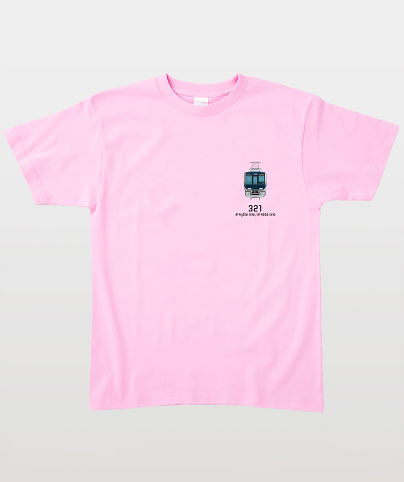 電車の顔図鑑Tシャツ 321系JR京都線/JR神戸線 Type B