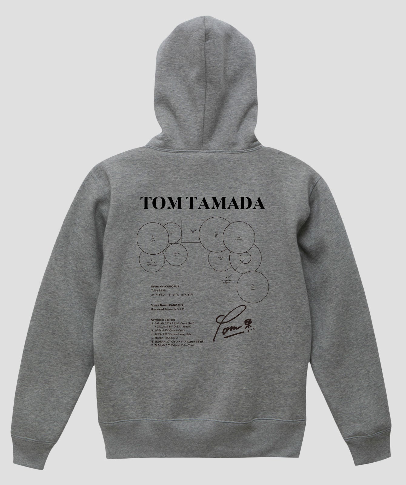 Drummer's Set Up Vol.04 玉田 豊夢 “Hoodie”