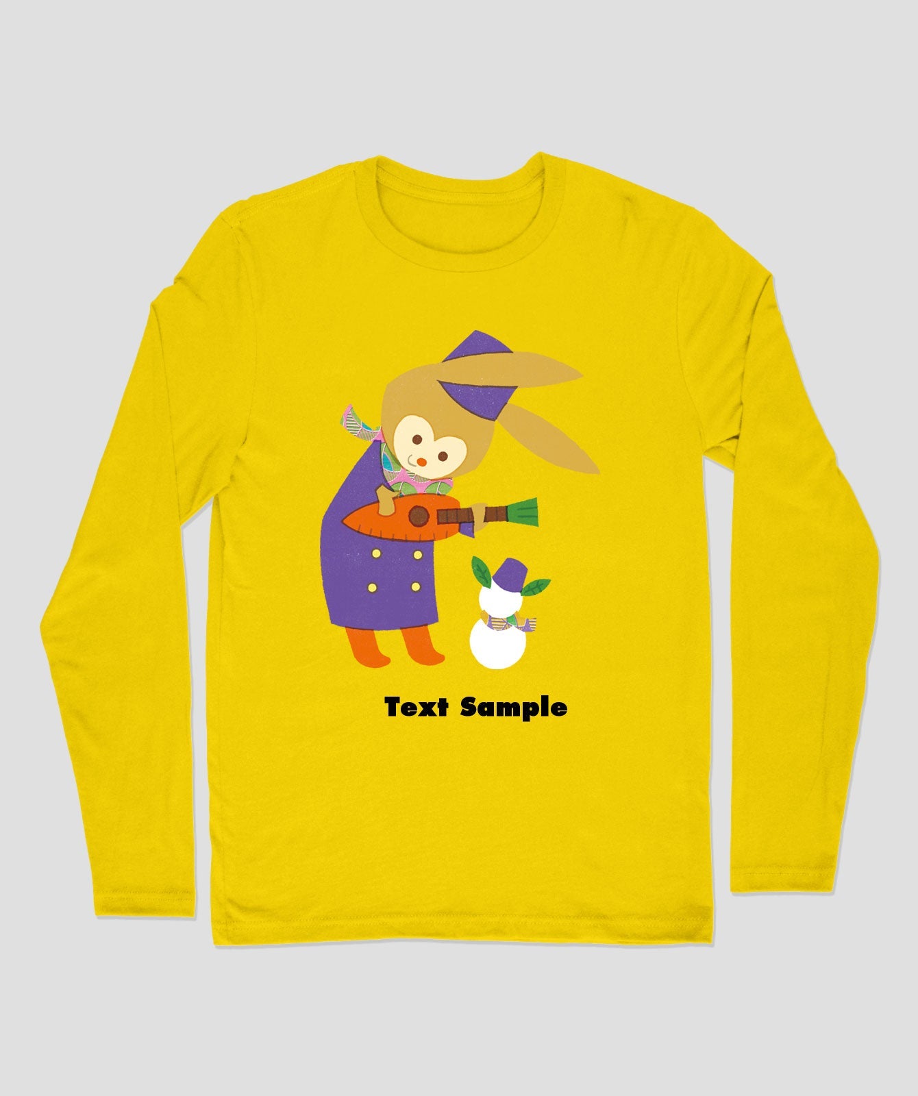 ■文字入れ可■ オリジナルカバーイラスト長袖Tシャツ Vol.28