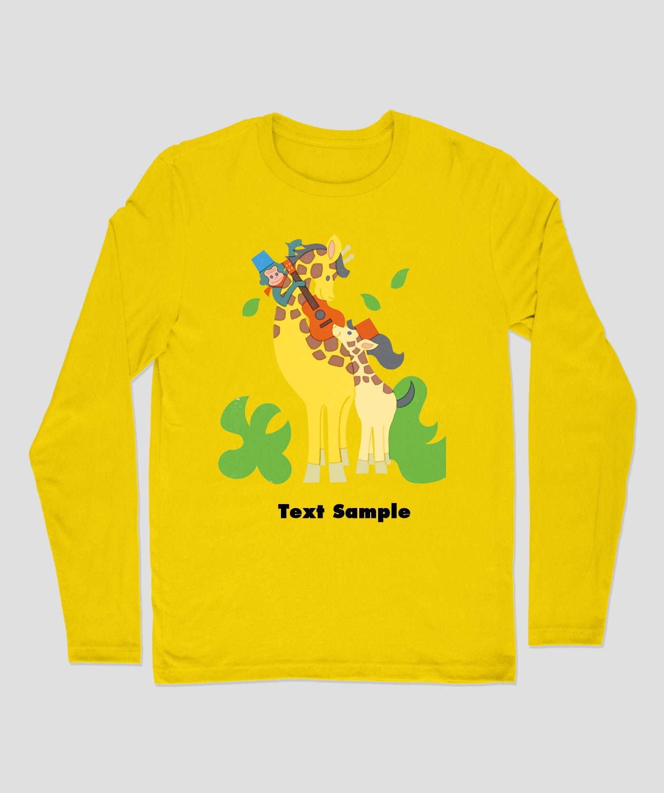 ■文字入れ可■ オリジナルカバーイラスト長袖Tシャツ Vol.29