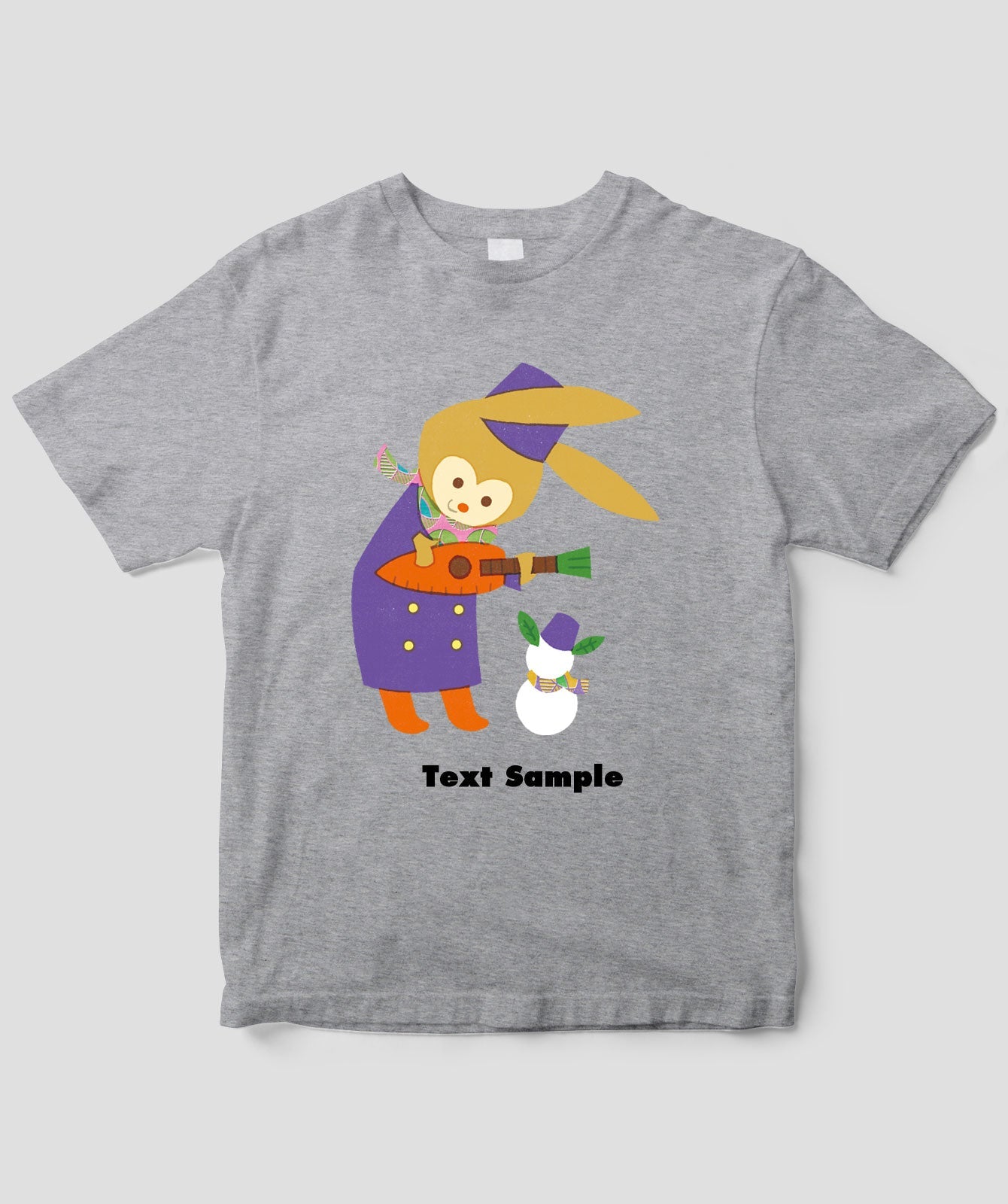 ■文字入れ可■ オリジナルカバーイラストTシャツ Vol.28