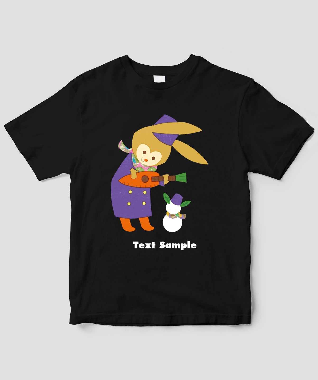 ■文字入れ可■ オリジナルカバーイラストTシャツ Vol.28