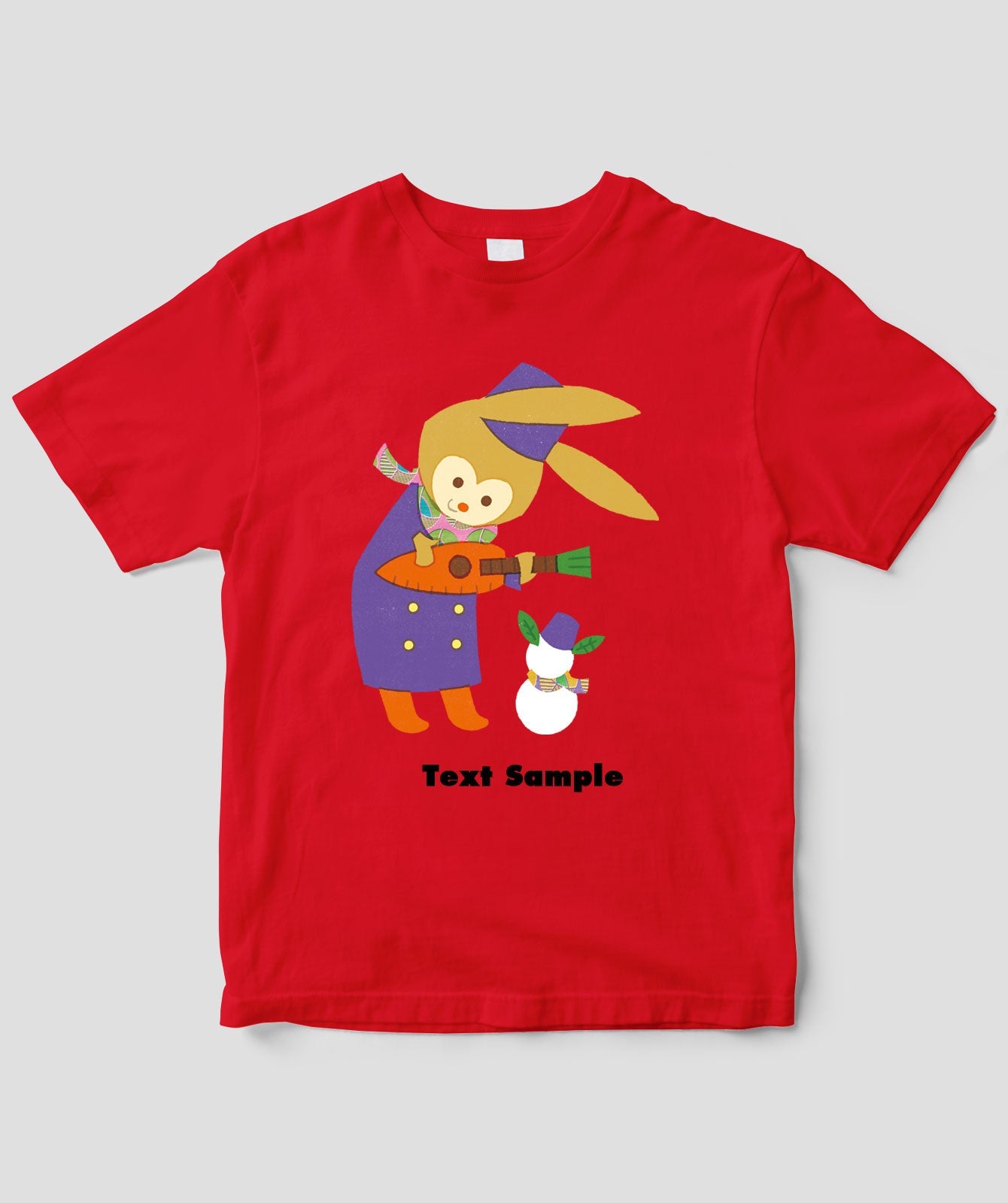 ■文字入れ可■ オリジナルカバーイラストTシャツ Vol.28