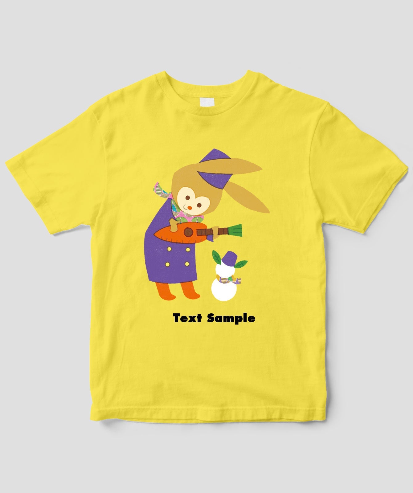■文字入れ可■ オリジナルカバーイラストTシャツ Vol.28
