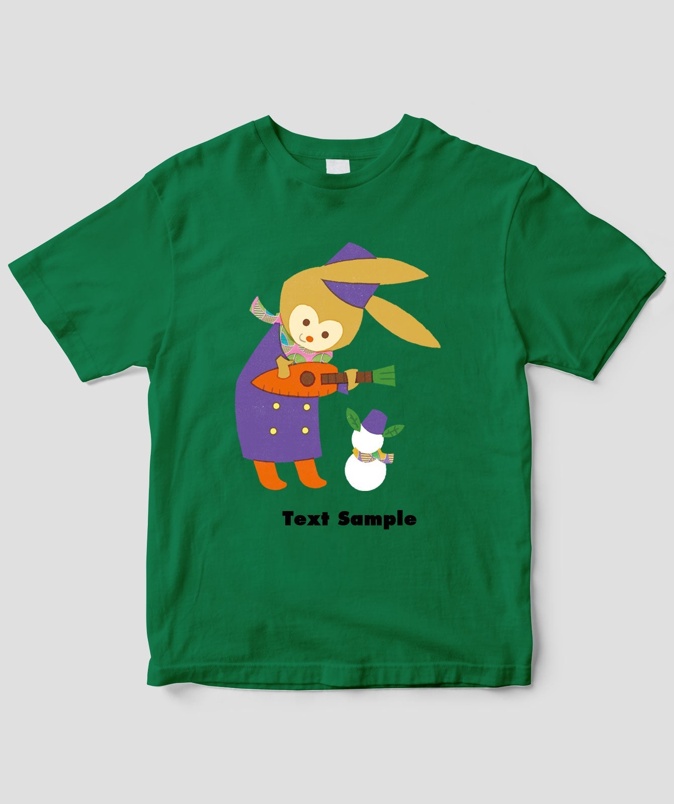 ■文字入れ可■ オリジナルカバーイラストTシャツ Vol.28