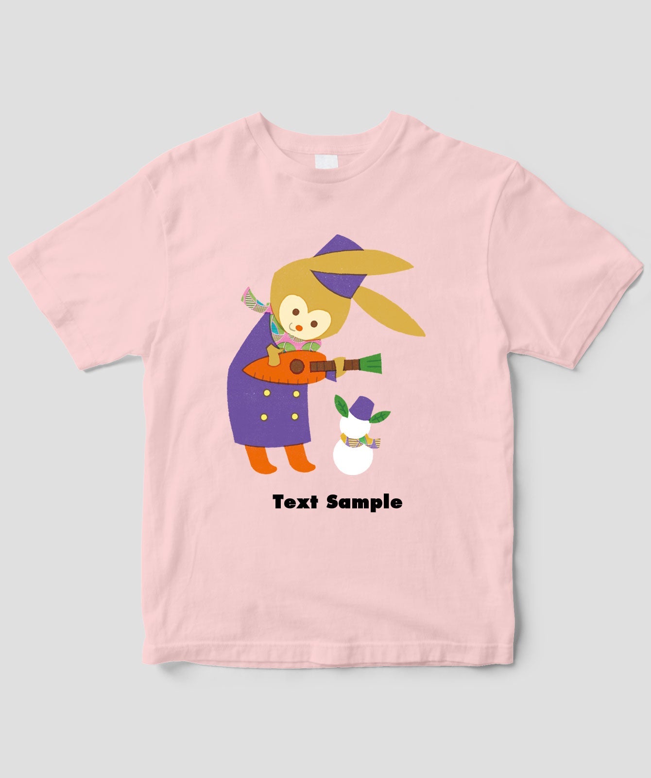 ■文字入れ可■ オリジナルカバーイラストTシャツ Vol.28