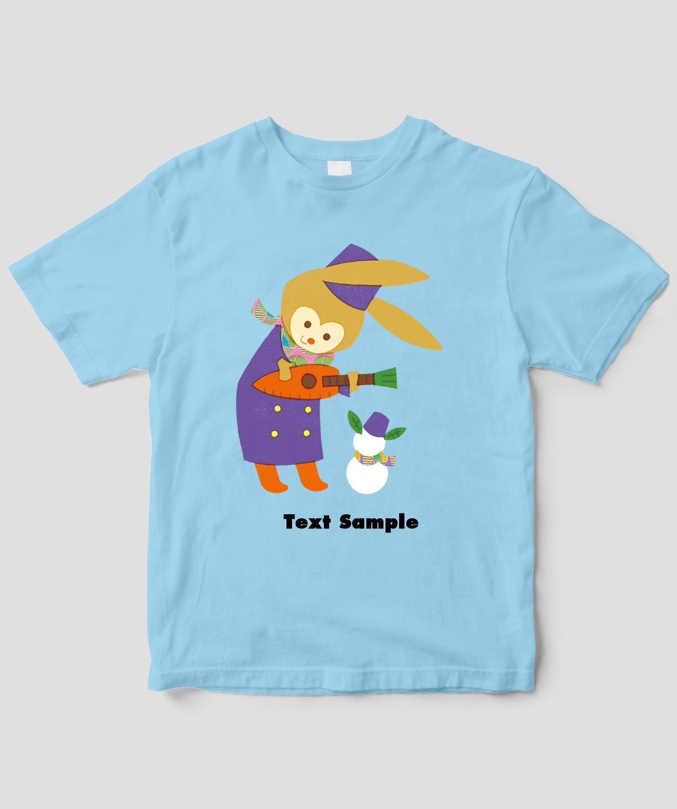 ■文字入れ可■ オリジナルカバーイラストTシャツ Vol.28