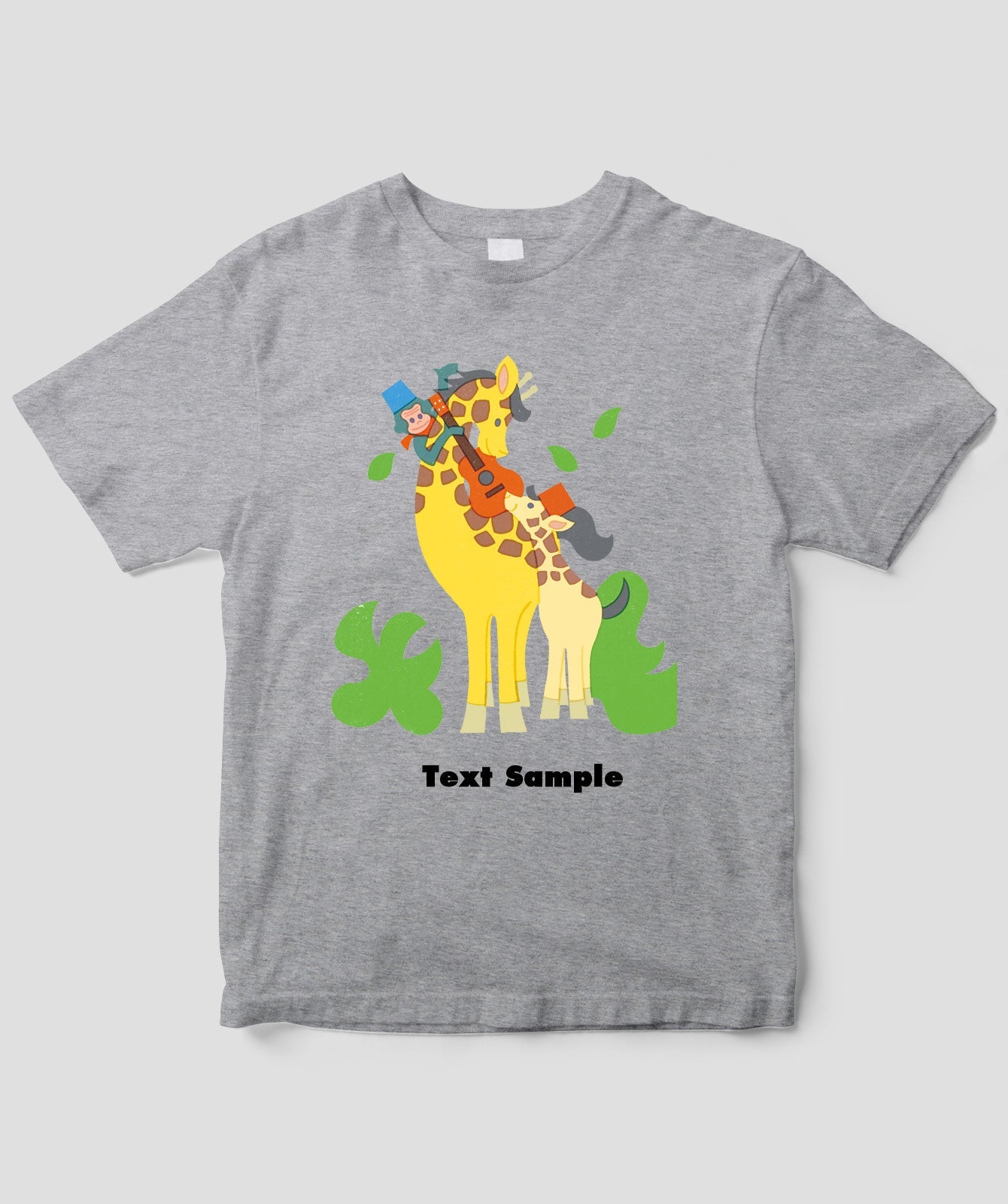 ■文字入れ可■ オリジナルカバーイラストTシャツ Vol.29