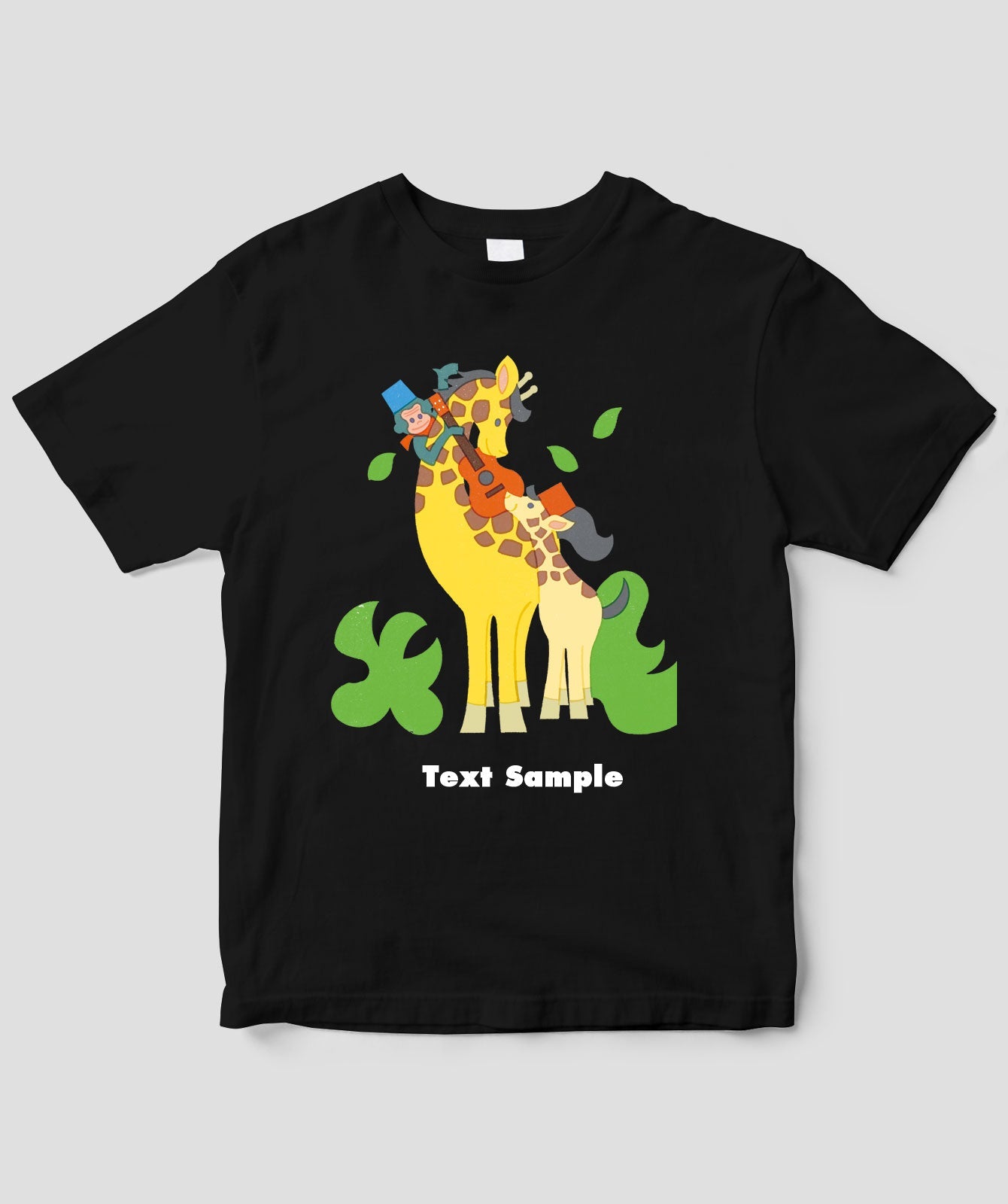 ■文字入れ可■ オリジナルカバーイラストTシャツ Vol.29