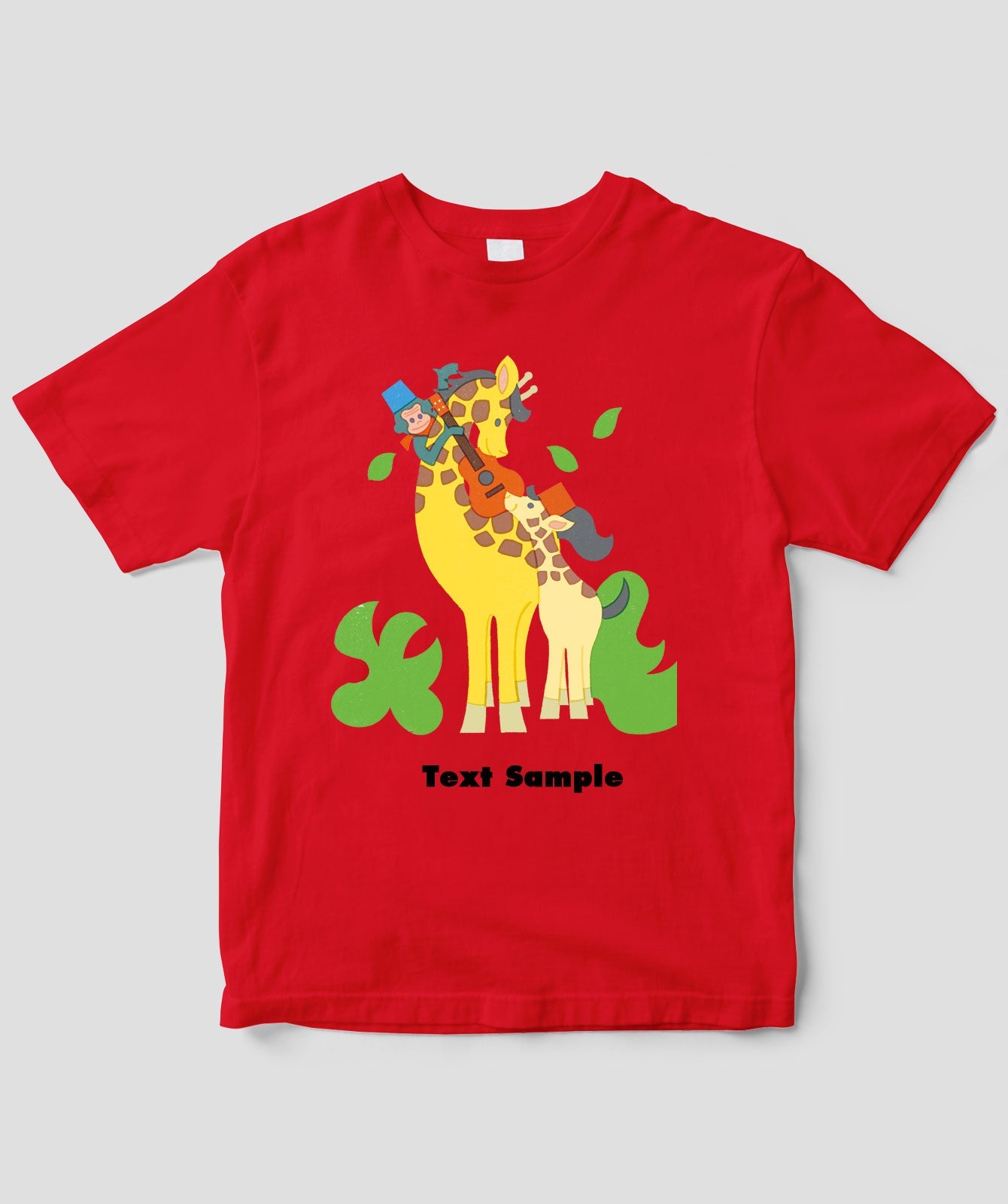 ■文字入れ可■ オリジナルカバーイラストTシャツ Vol.29