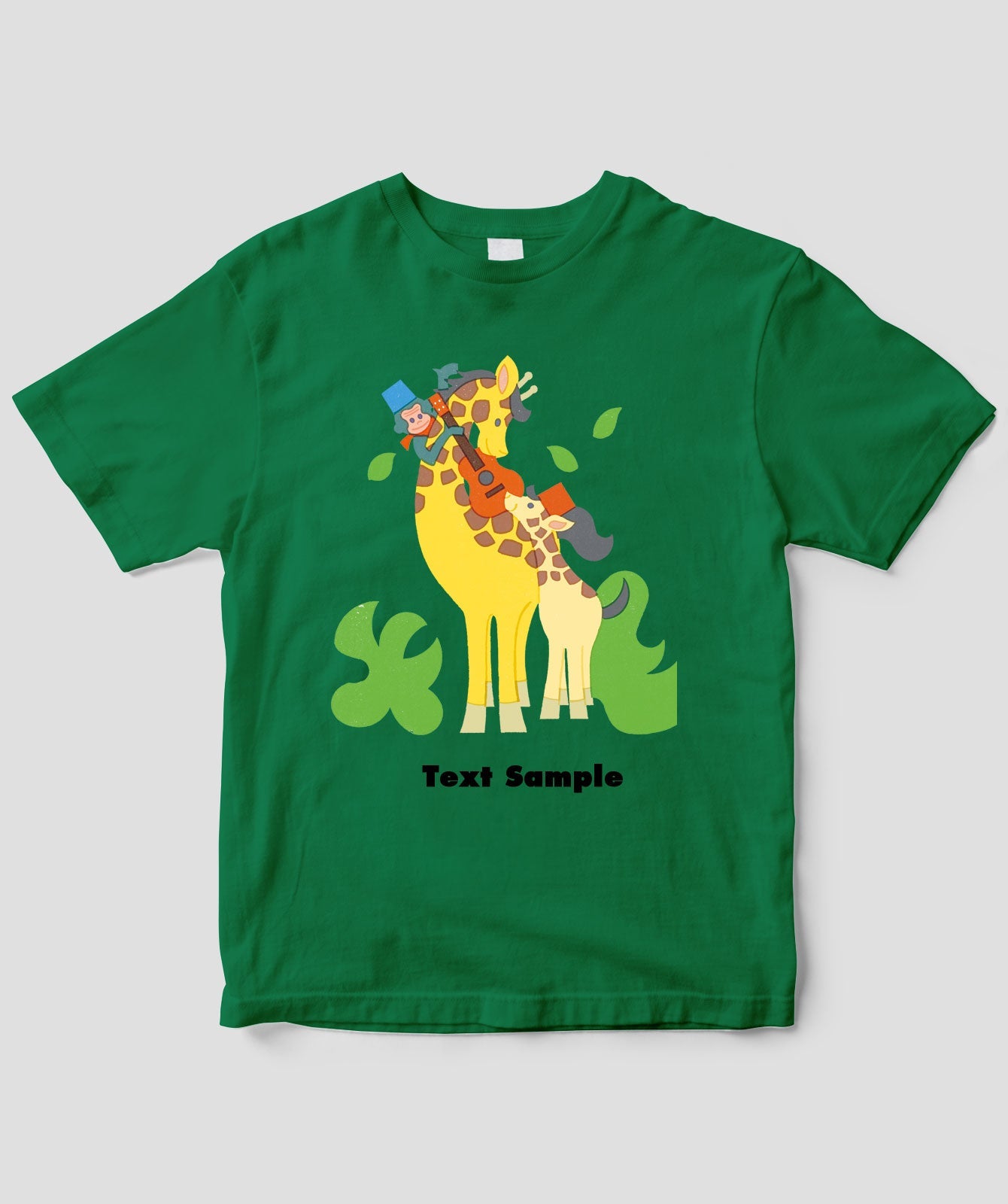 ■文字入れ可■ オリジナルカバーイラストTシャツ Vol.29