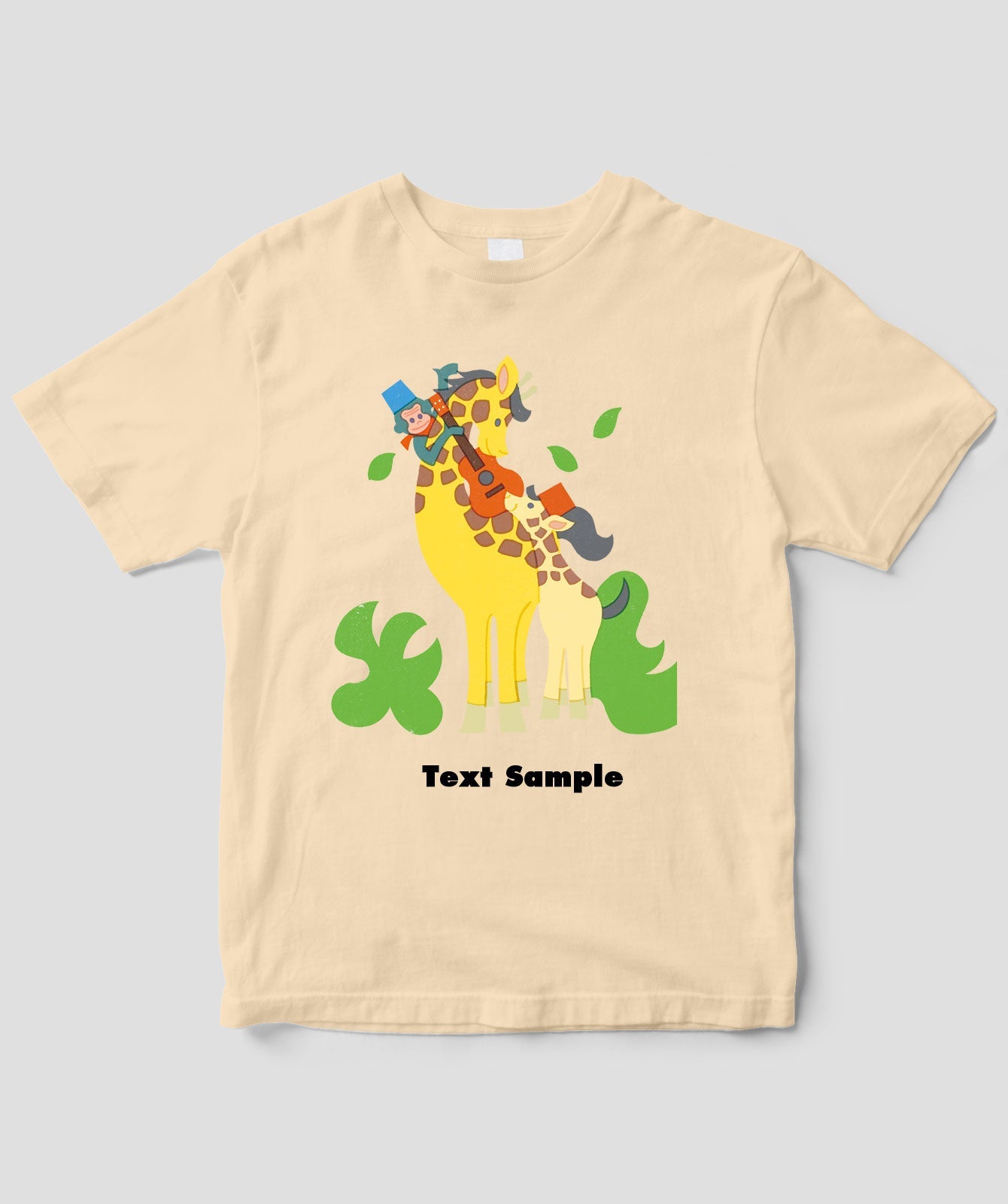 ■文字入れ可■ オリジナルカバーイラストTシャツ Vol.29