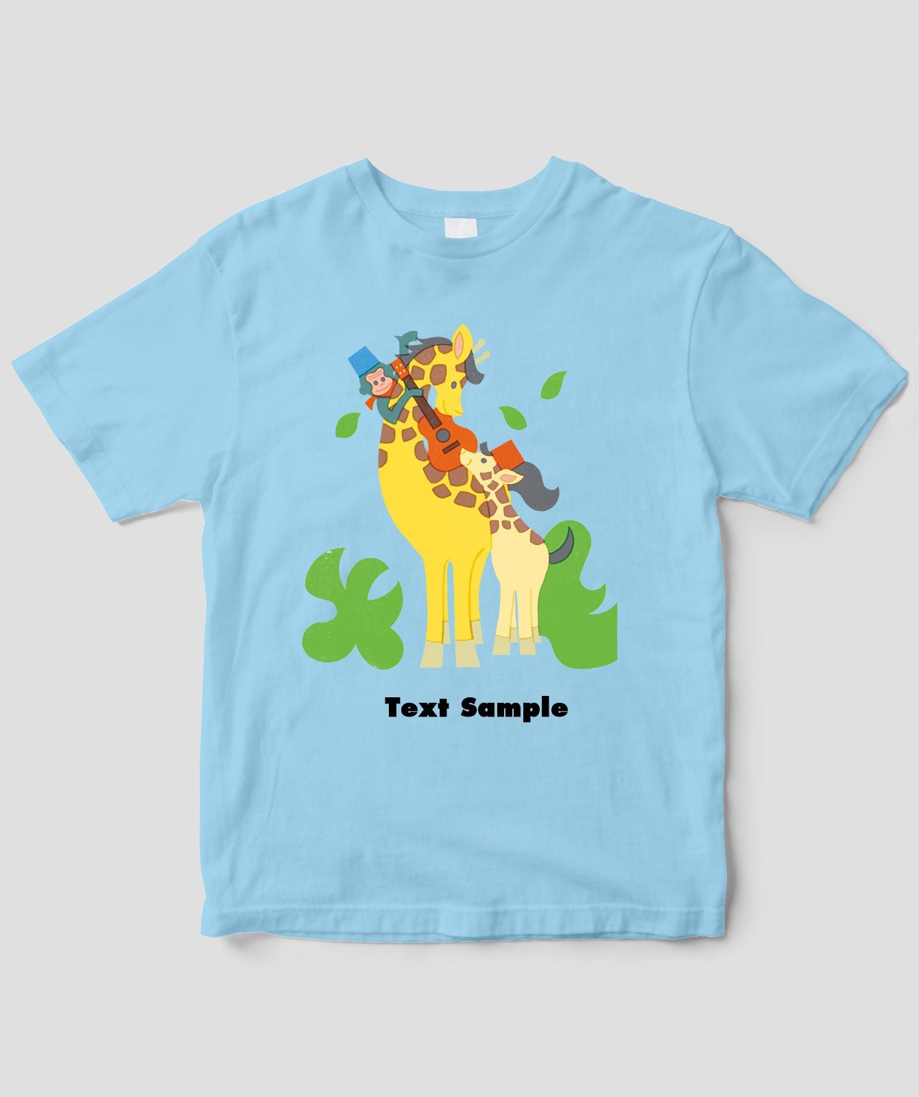 ■文字入れ可■ オリジナルカバーイラストTシャツ Vol.29