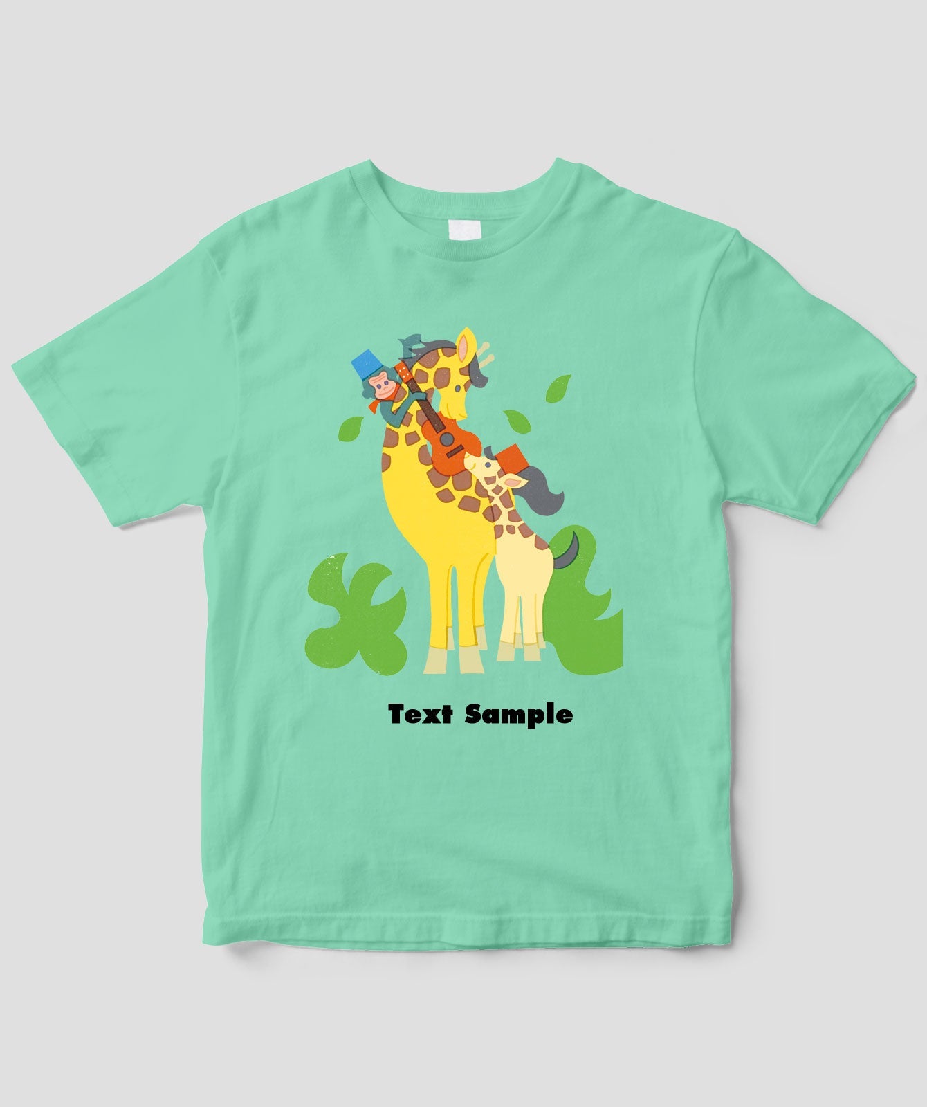 ■文字入れ可■ オリジナルカバーイラストTシャツ Vol.29