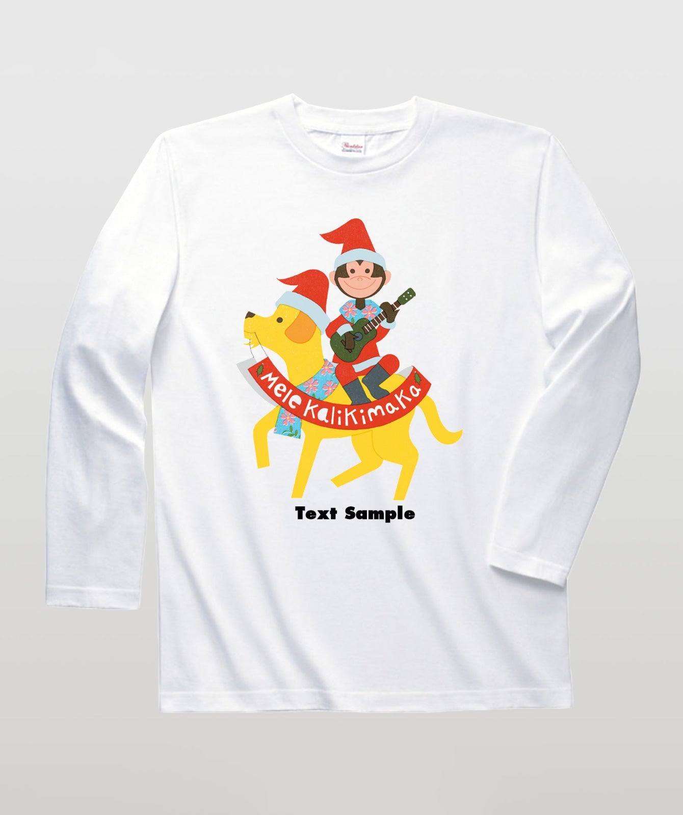 ■文字入れ可■ オリジナルカバーイラスト長袖Tシャツ Vol.6