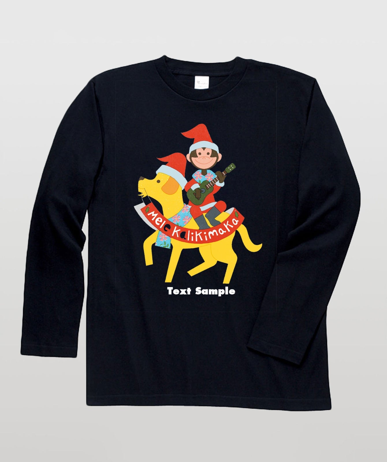 ■文字入れ可■ オリジナルカバーイラスト長袖Tシャツ Vol.6