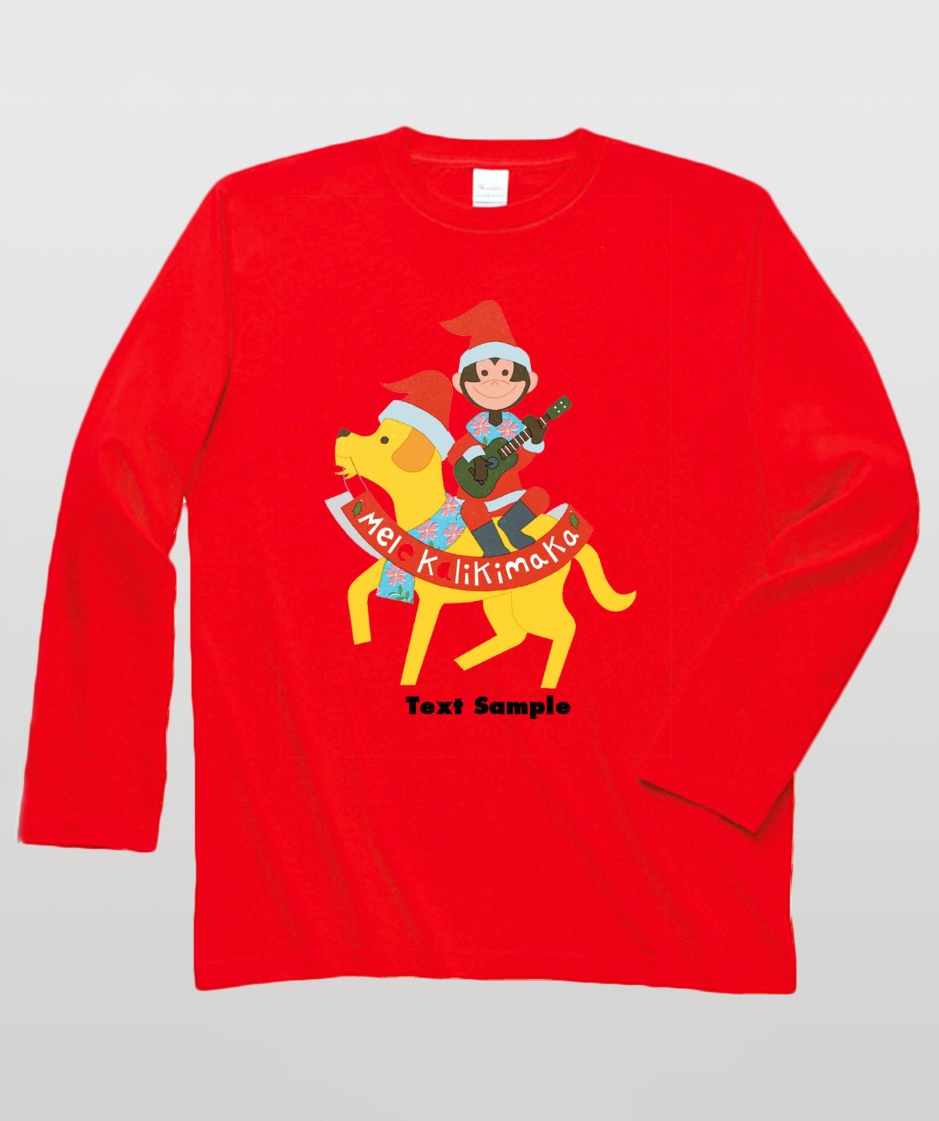 ■文字入れ可■ オリジナルカバーイラスト長袖Tシャツ Vol.6