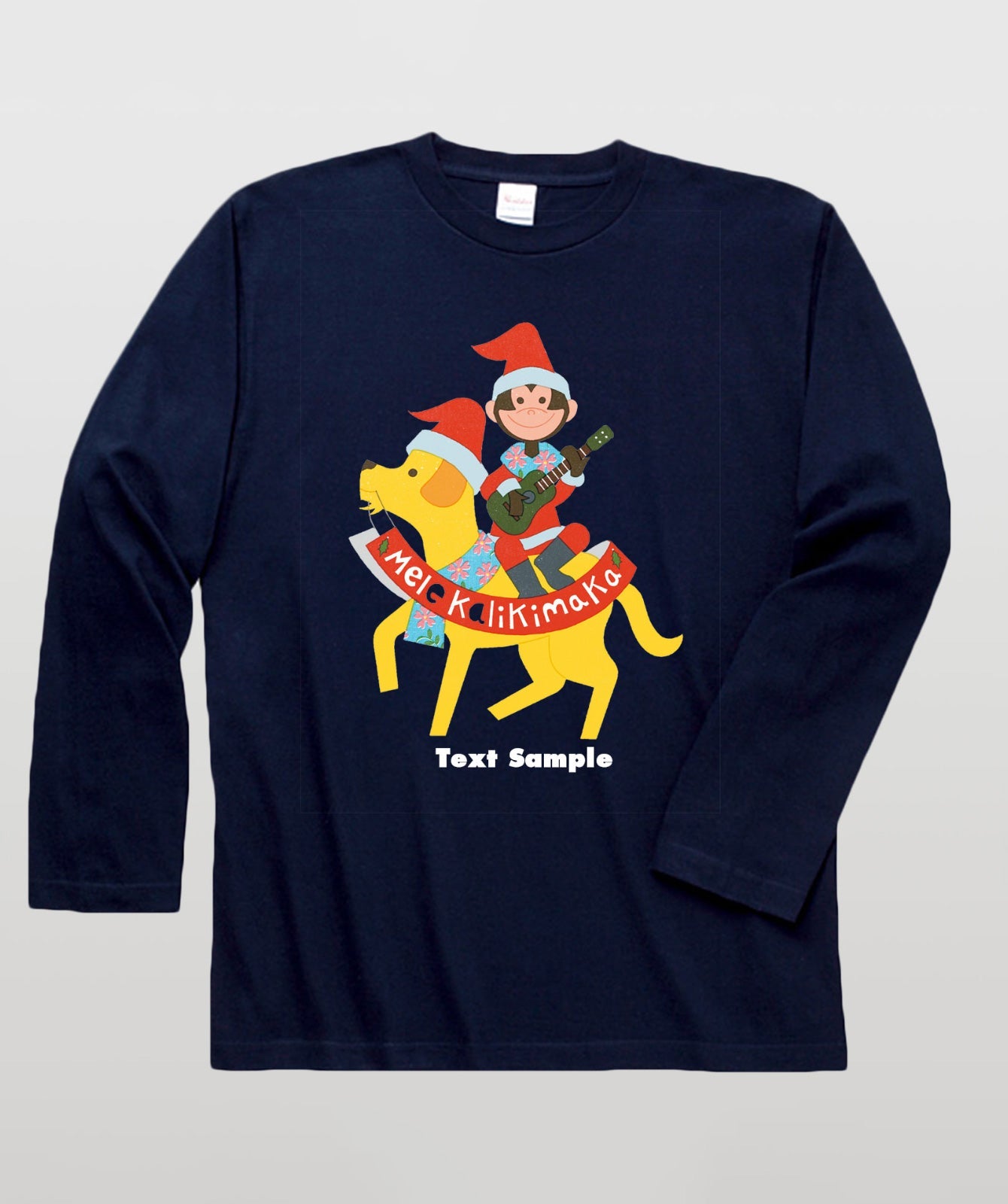 ■文字入れ可■ オリジナルカバーイラスト長袖Tシャツ Vol.6