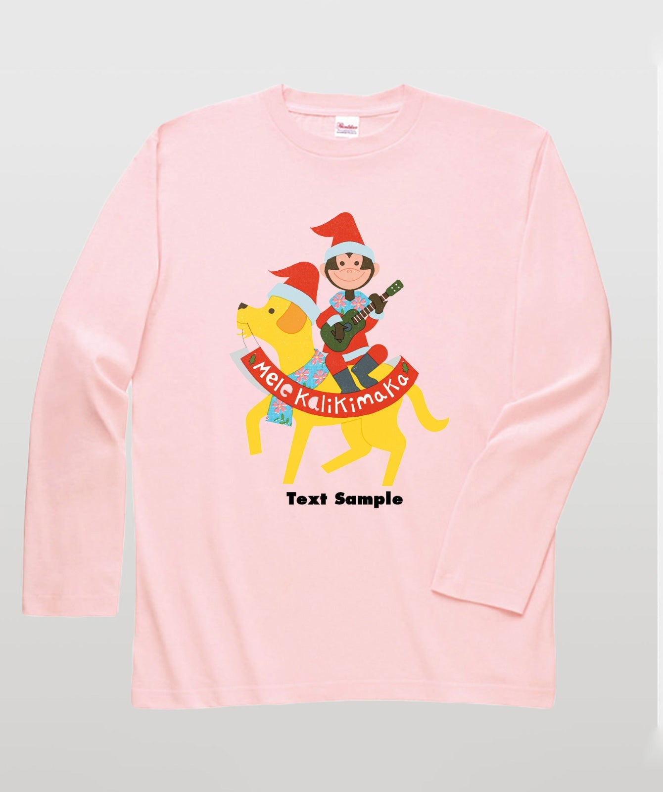 ■文字入れ可■ オリジナルカバーイラスト長袖Tシャツ Vol.6