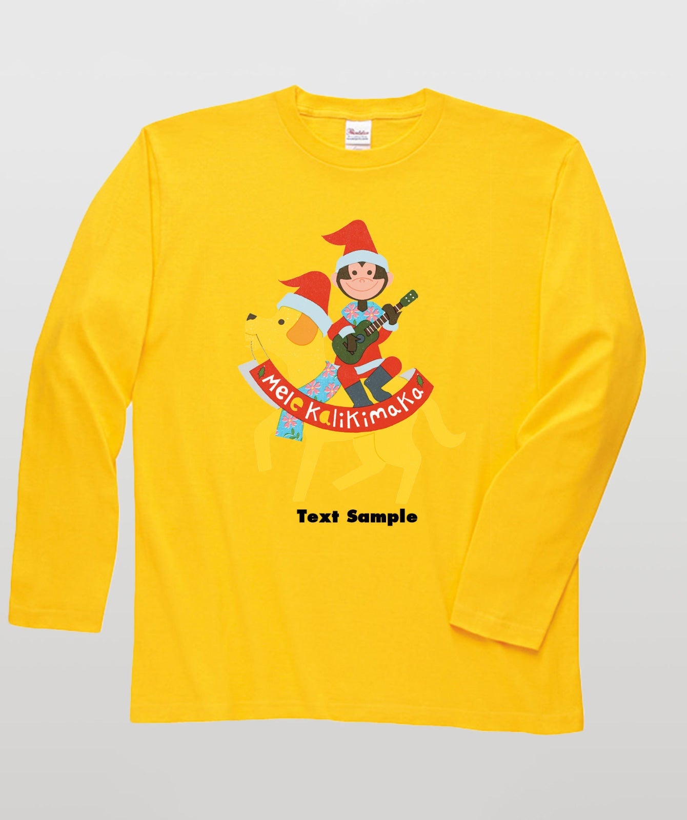 ■文字入れ可■ オリジナルカバーイラスト長袖Tシャツ Vol.6