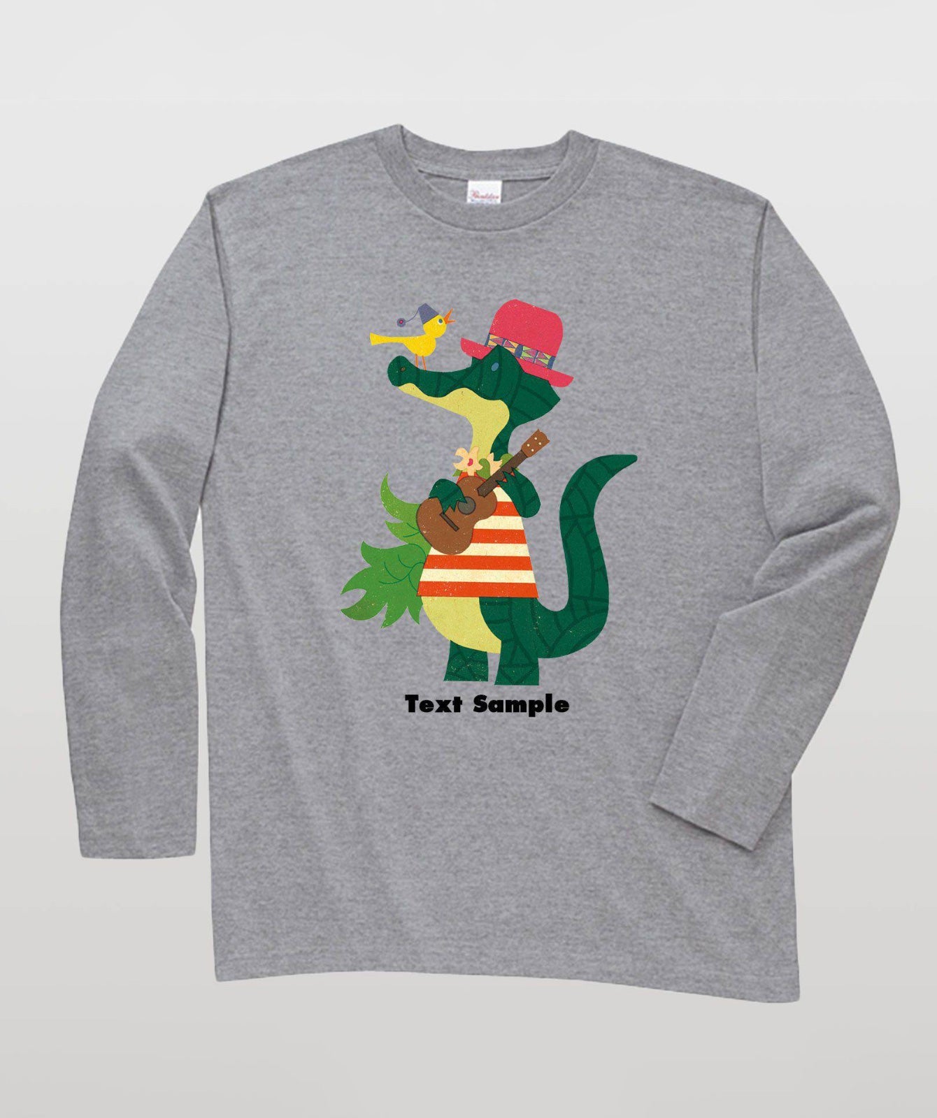 ■文字入れ可■ オリジナルカバーイラスト長袖Tシャツ Vol.7