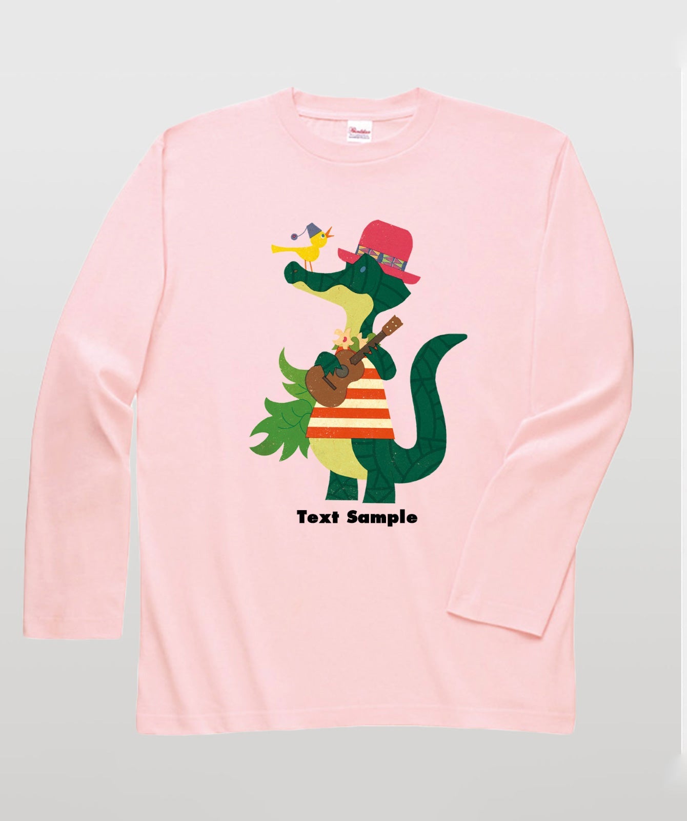 ■文字入れ可■ オリジナルカバーイラスト長袖Tシャツ Vol.7