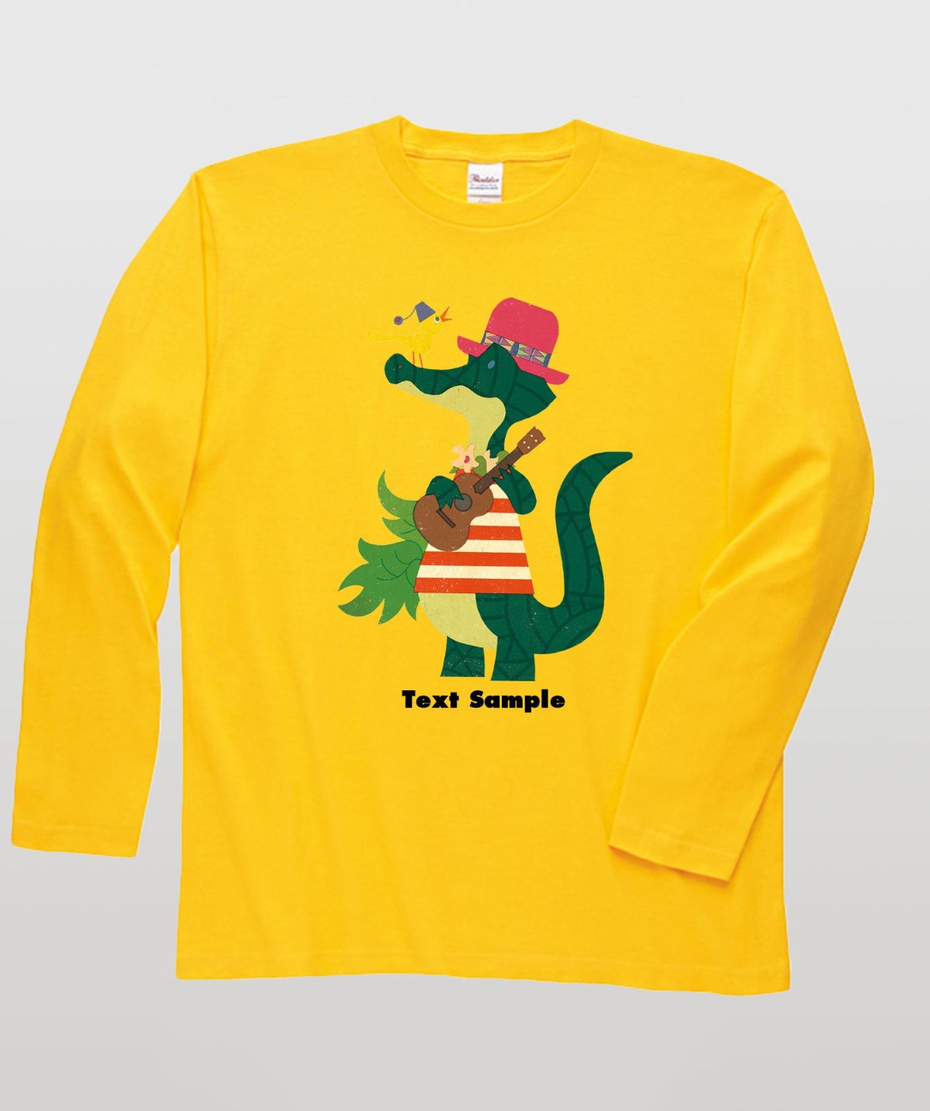 ■文字入れ可■ オリジナルカバーイラスト長袖Tシャツ Vol.7