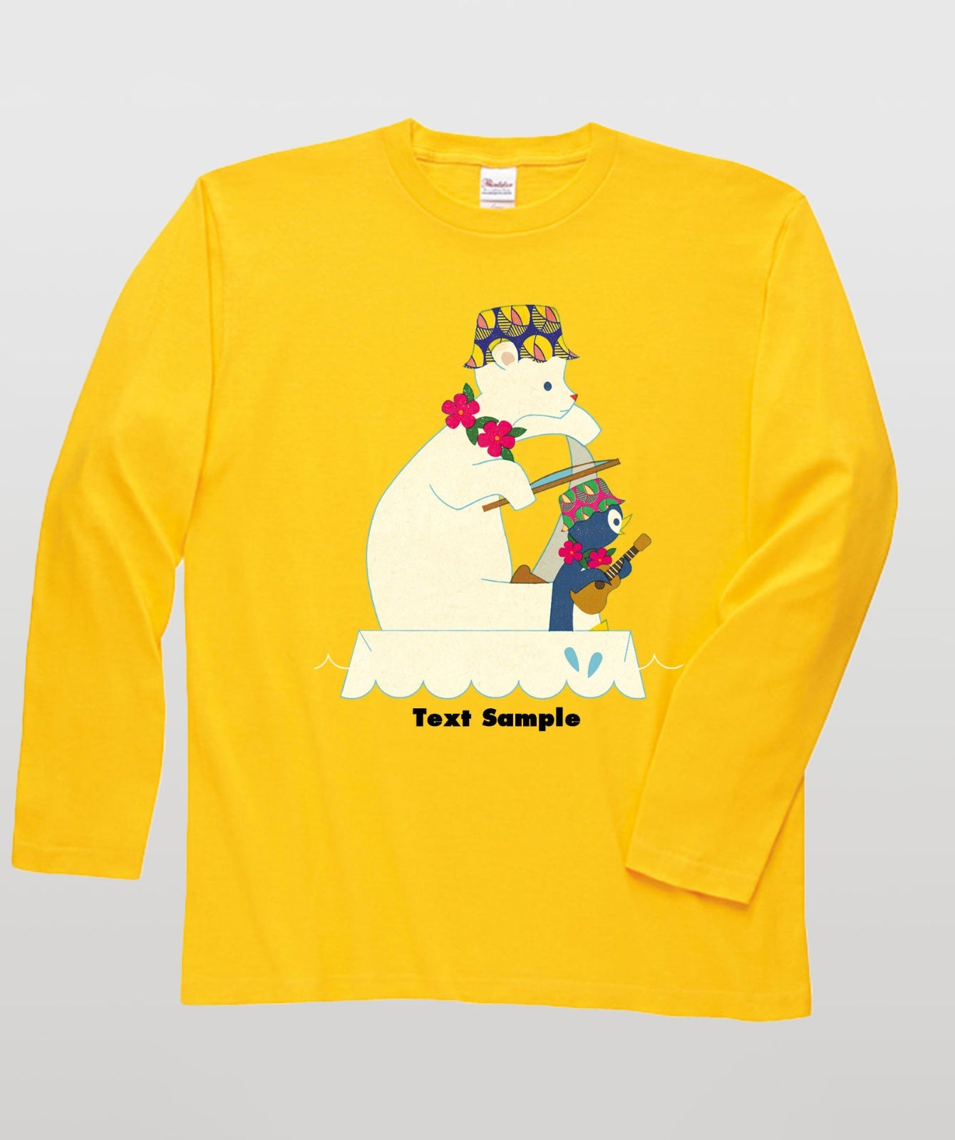 ■文字入れ可■ オリジナルカバーイラスト長袖Tシャツ Vol.13