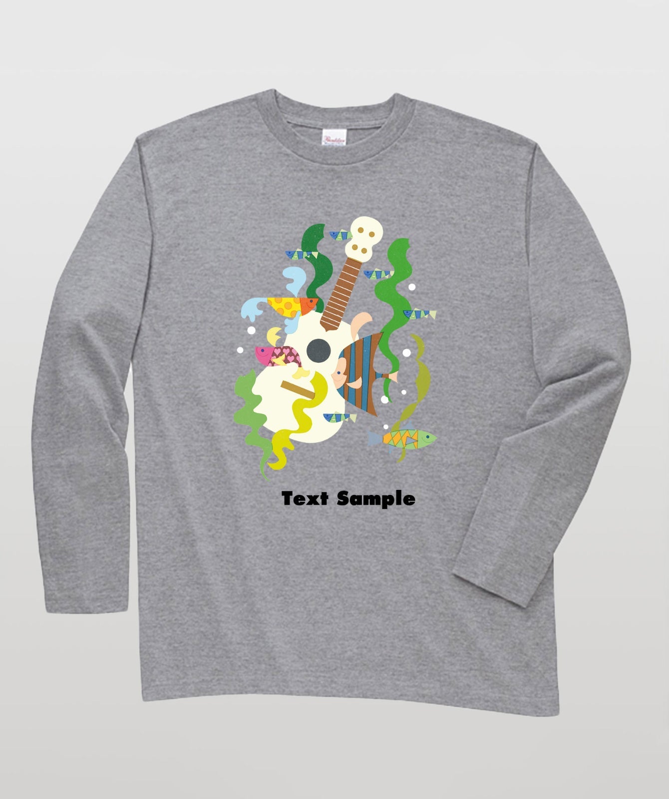 ■文字入れ可■ オリジナルカバーイラスト長袖Tシャツ Vol.25