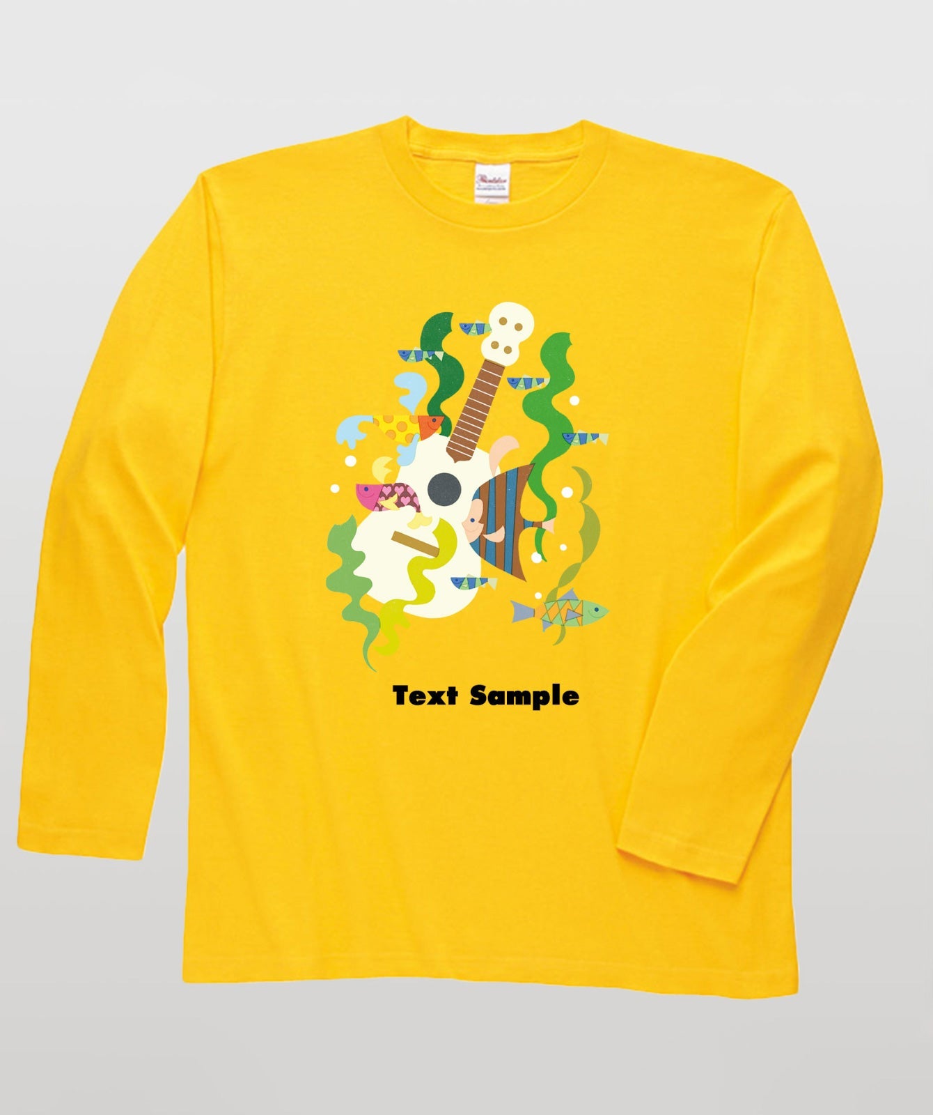 ■文字入れ可■ オリジナルカバーイラスト長袖Tシャツ Vol.25