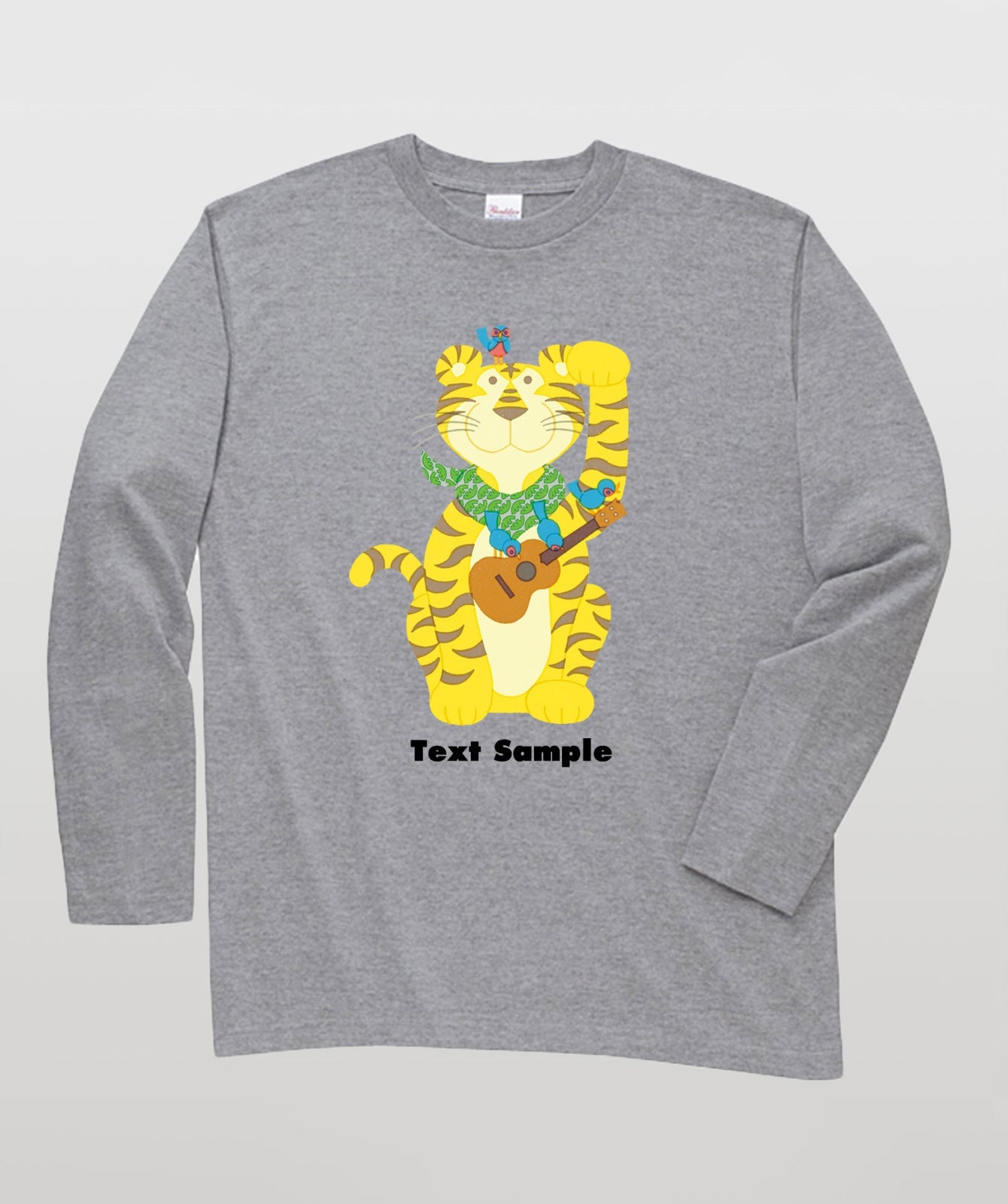 ■文字入れ可■ オリジナルカバーイラスト長袖Tシャツ Vol.26